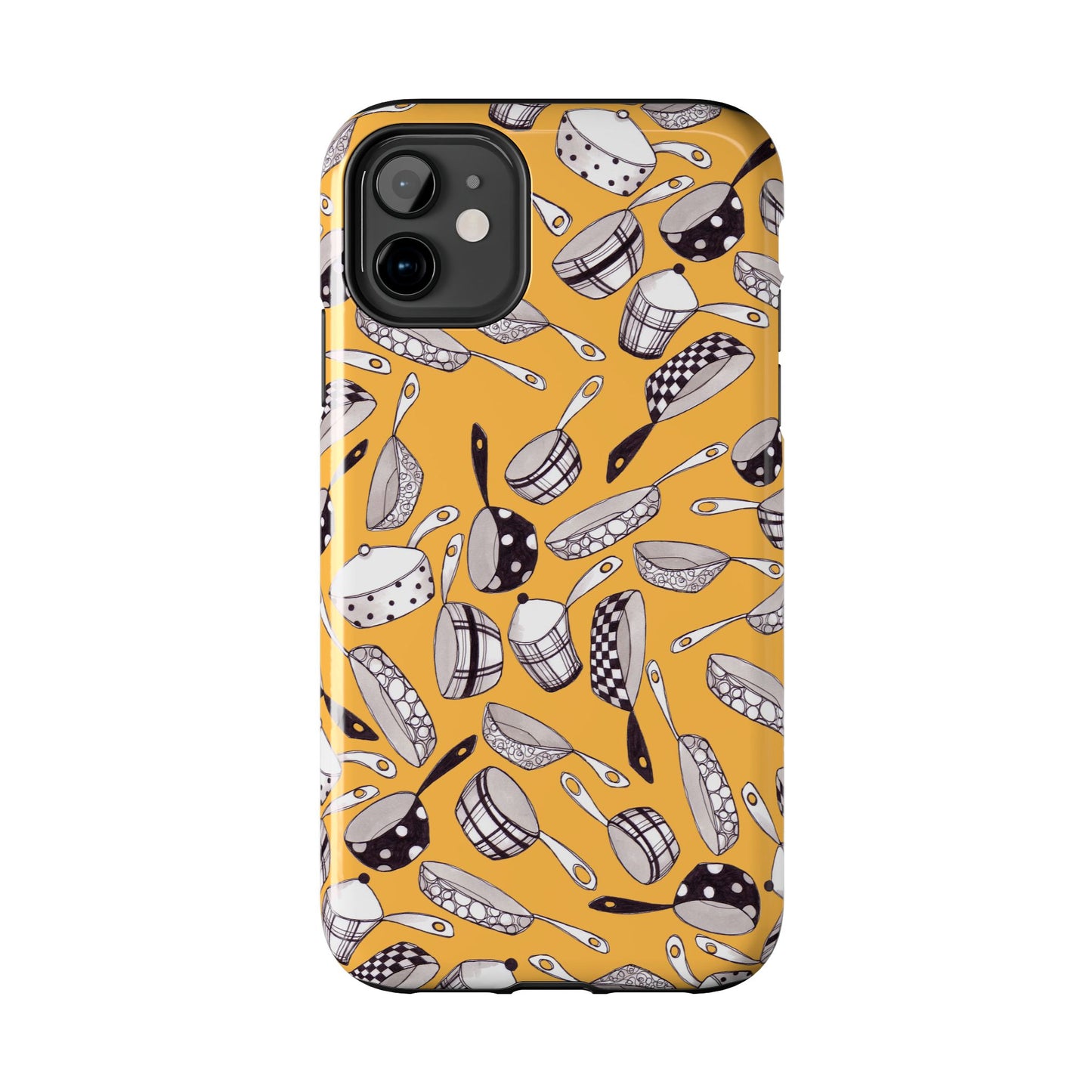 Pots & Pans Flyin' Yellow Phone Case