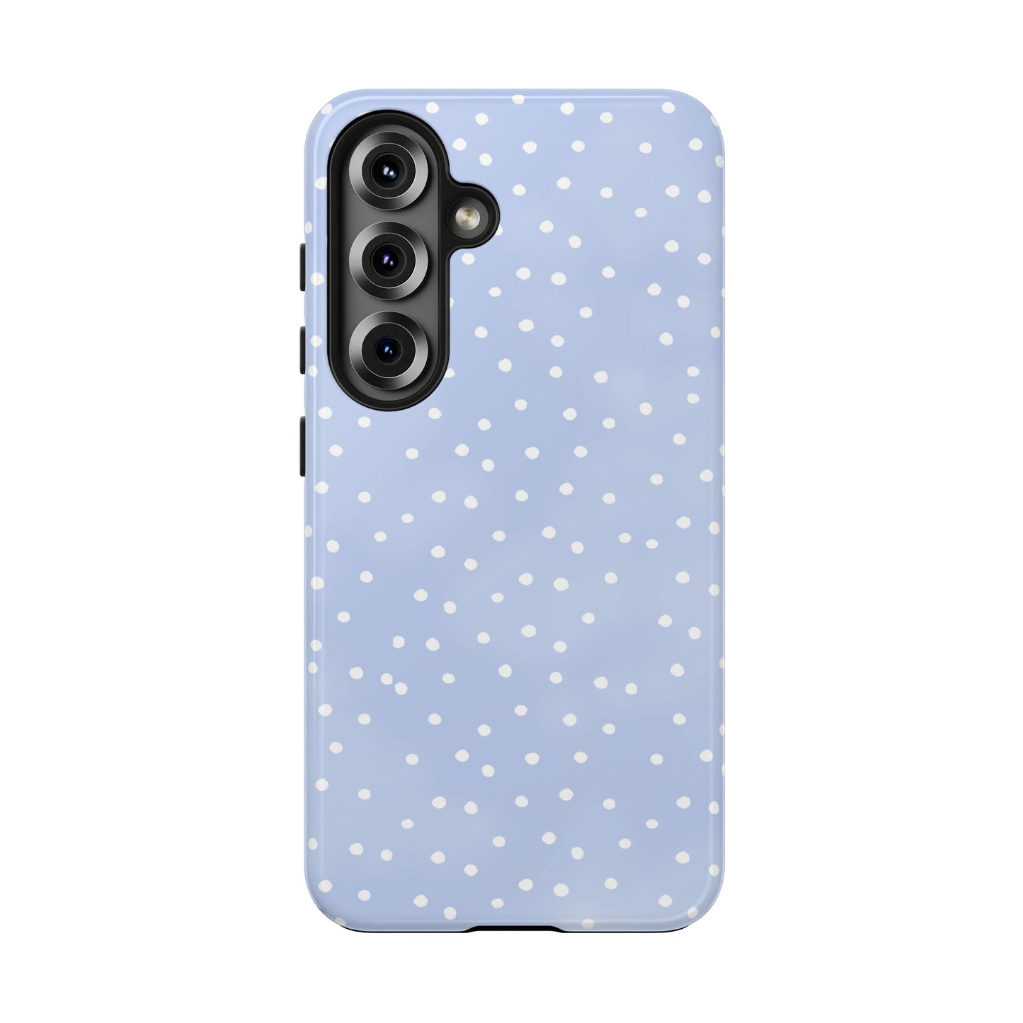 Petite Dots Blue / White Phone Case