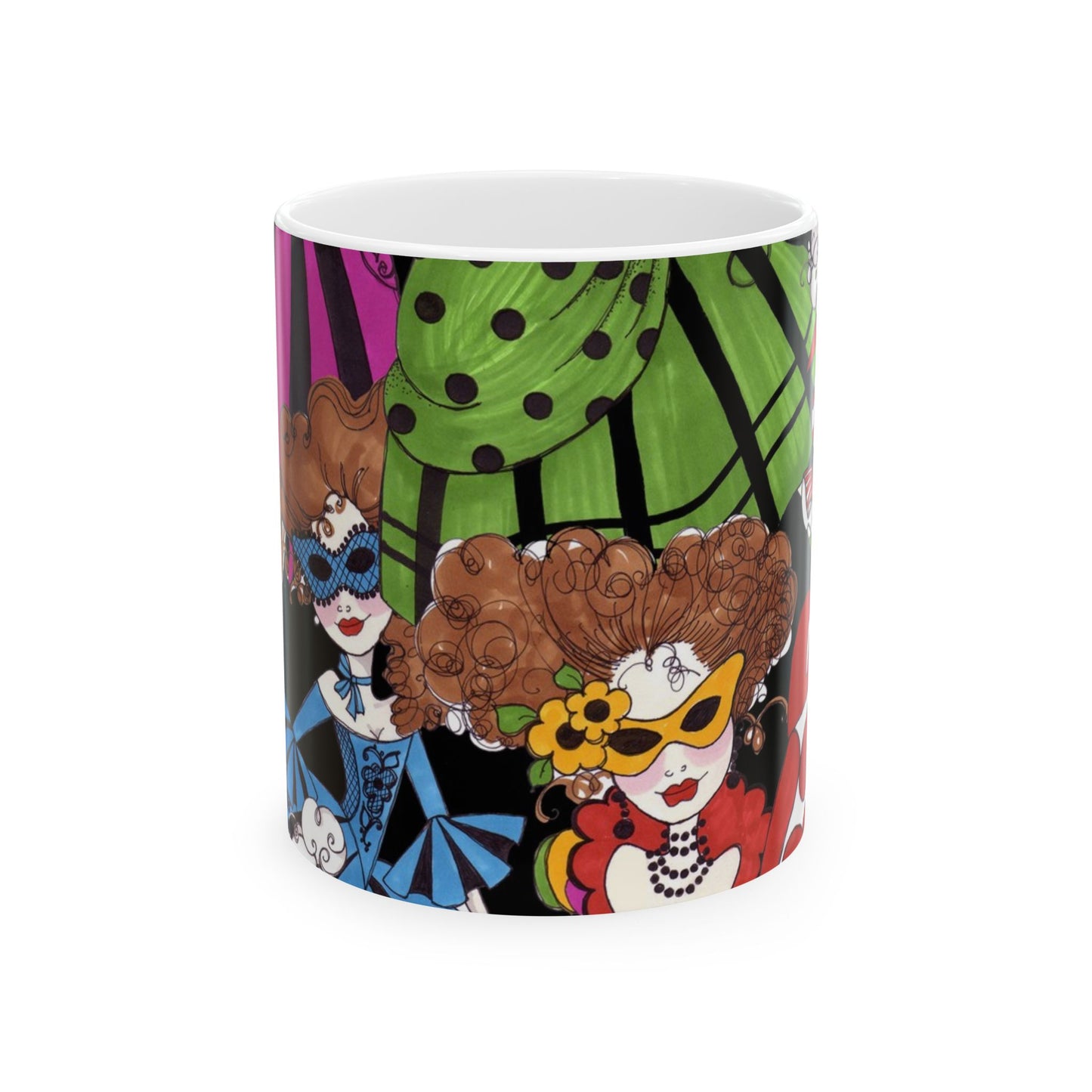 Crowded Dance Floor Black Cup