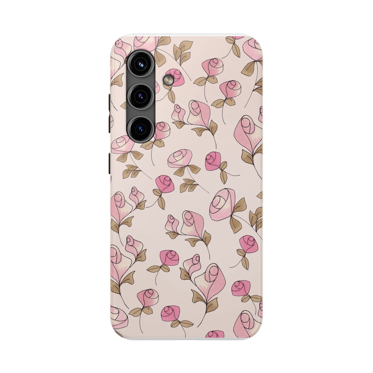 Simply Roses Pink Phone Case