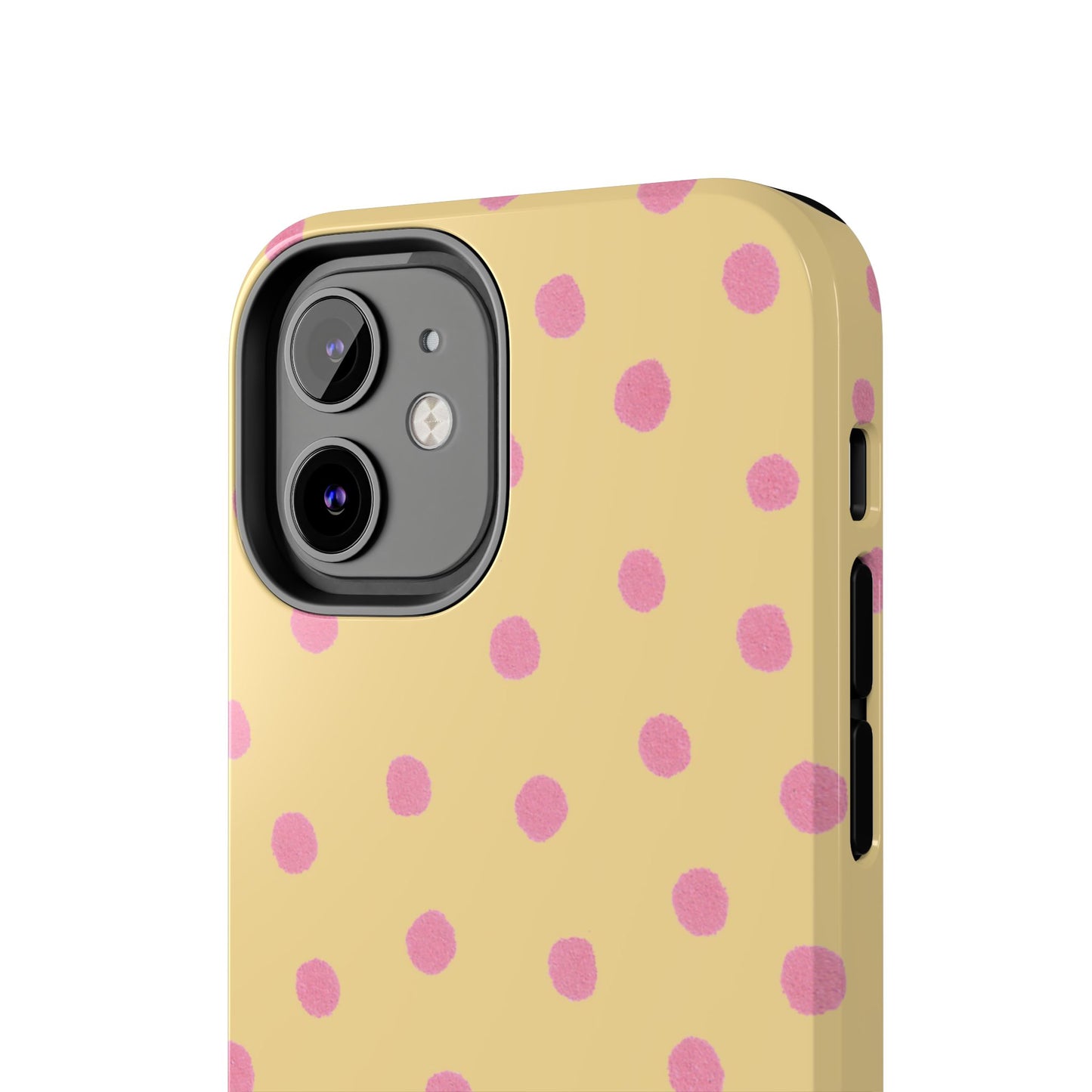 Medium Dots Sunshine / Pink Phone Case