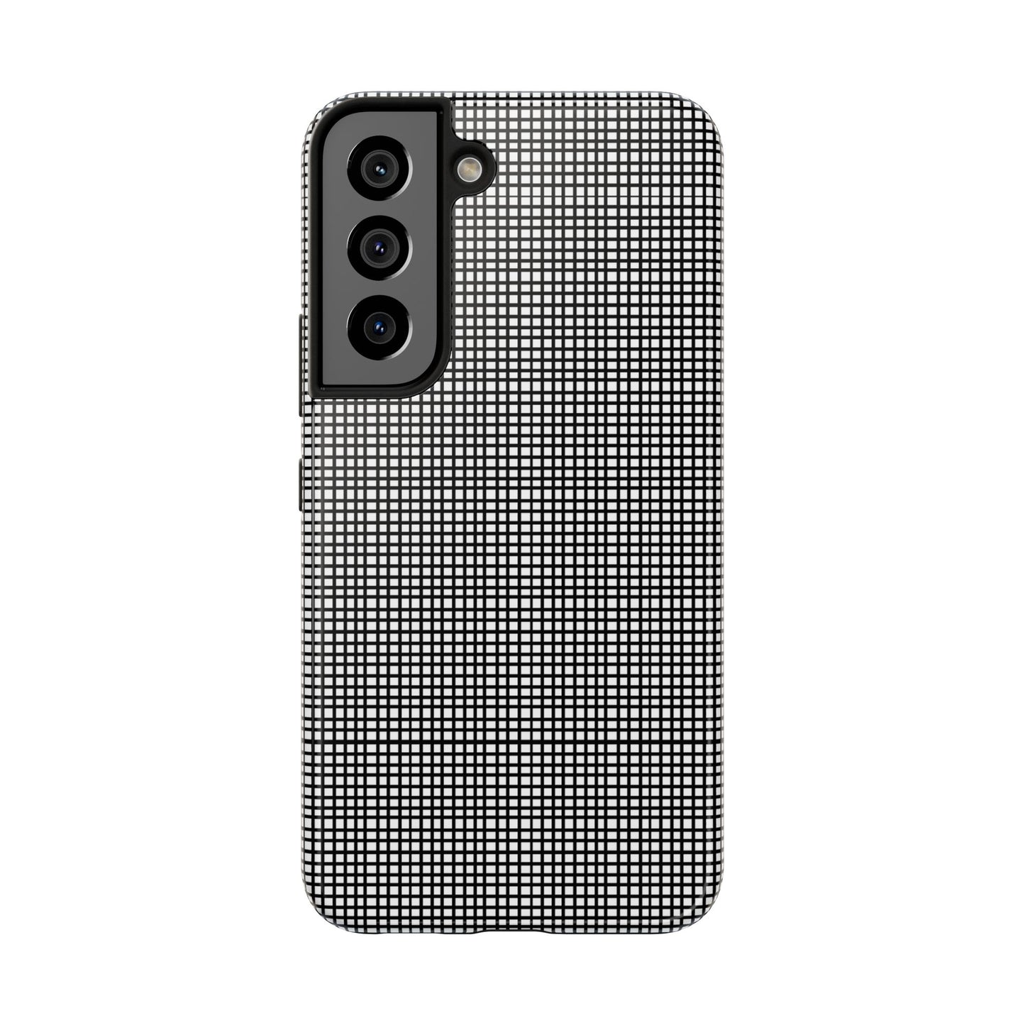 Window Pane White / Black Phone Case