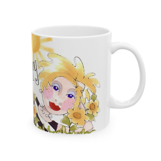 Bee Happy Cup