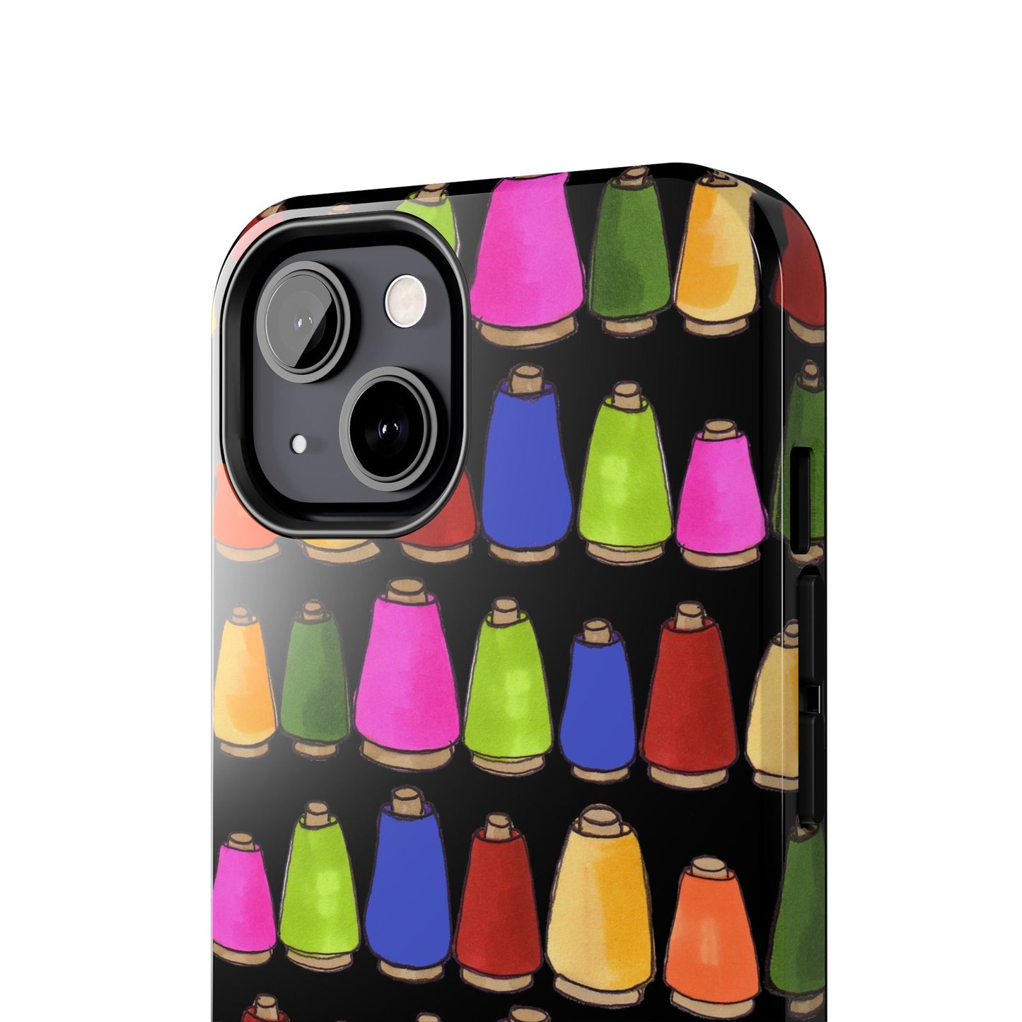 Coneiferous Black / Multi Phone Case