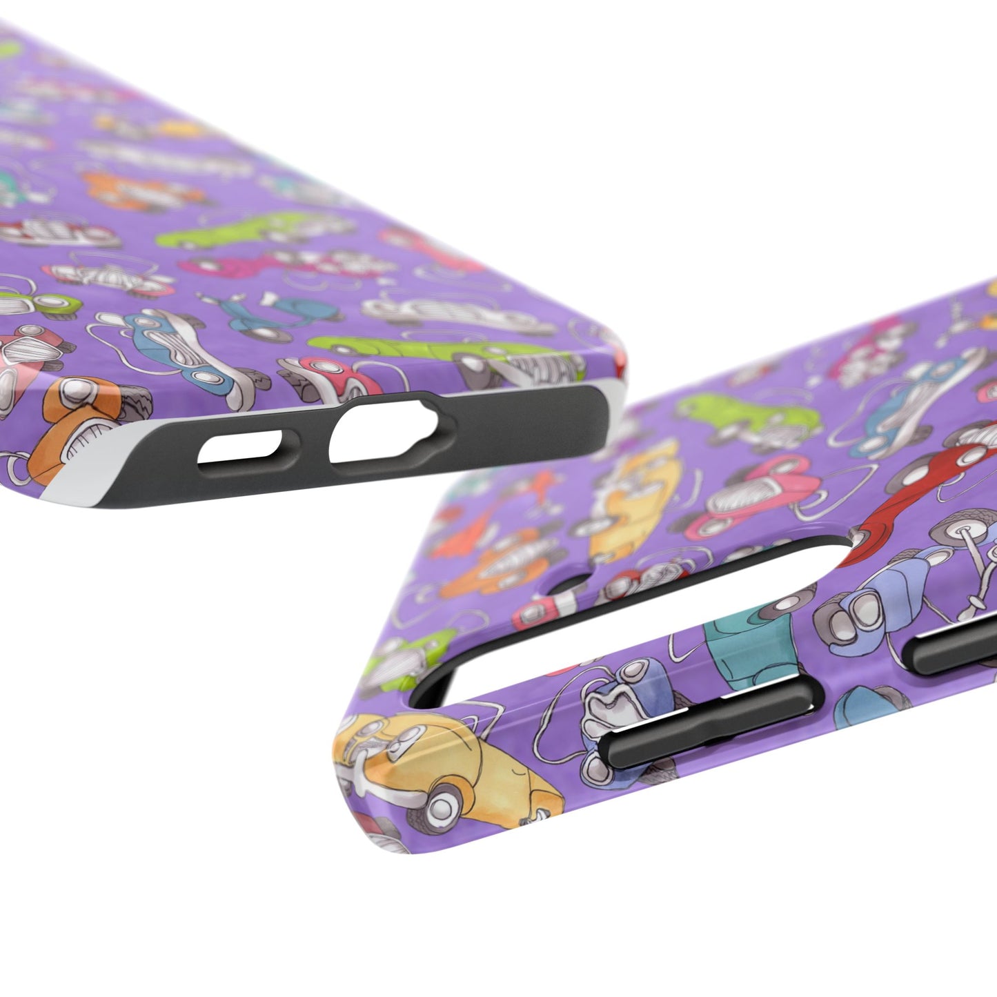Pile Up Purple Phone Case