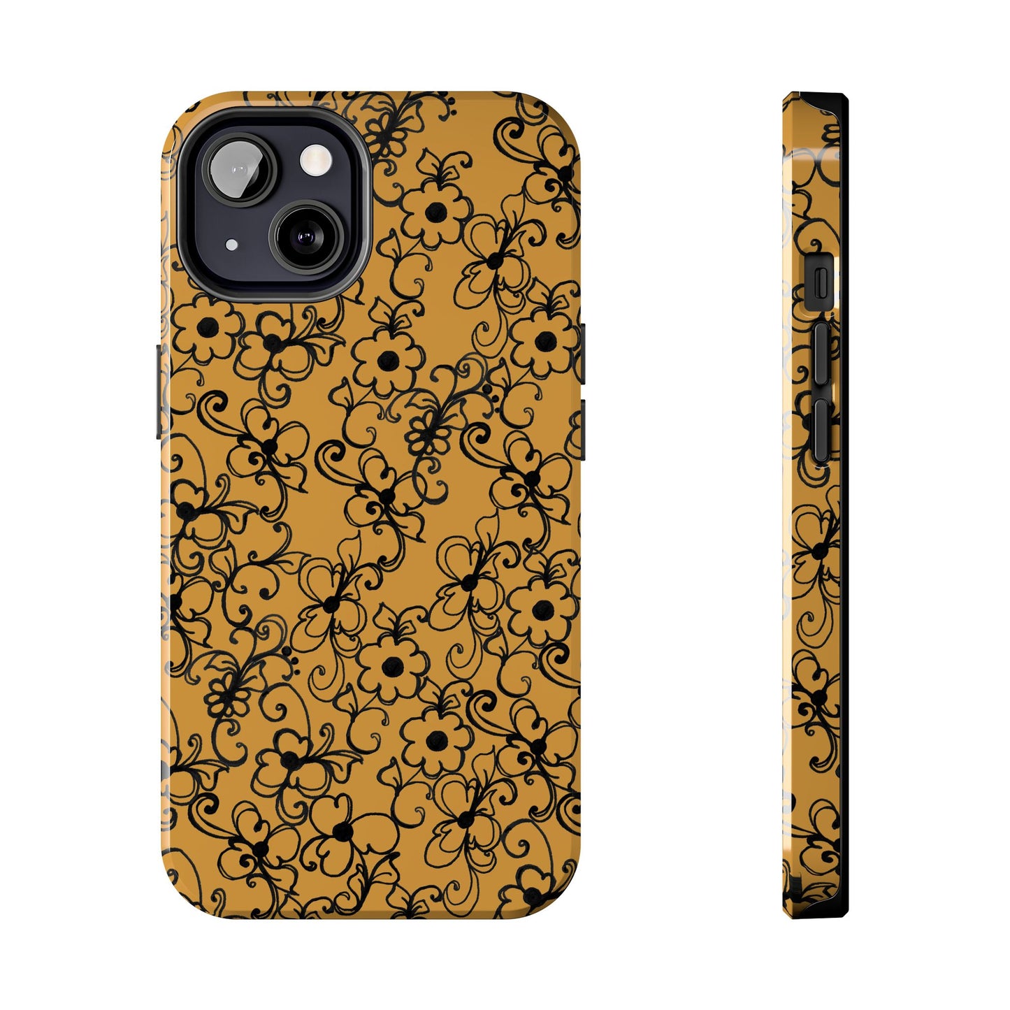 Daisy Jungle Yellow Phone Case