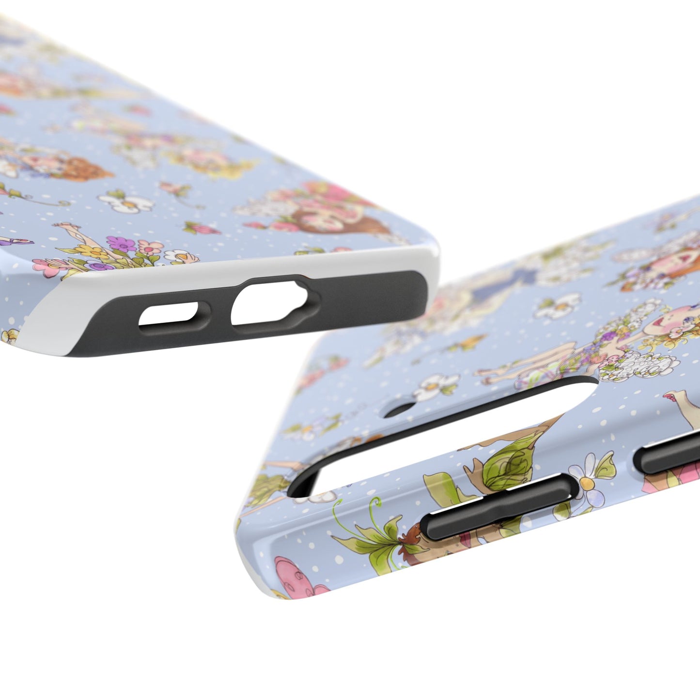 Tossed Fairies Blue Phone Case
