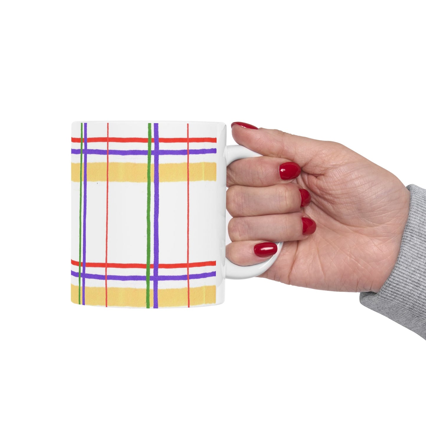 Kitchen Plaid Primary Cup