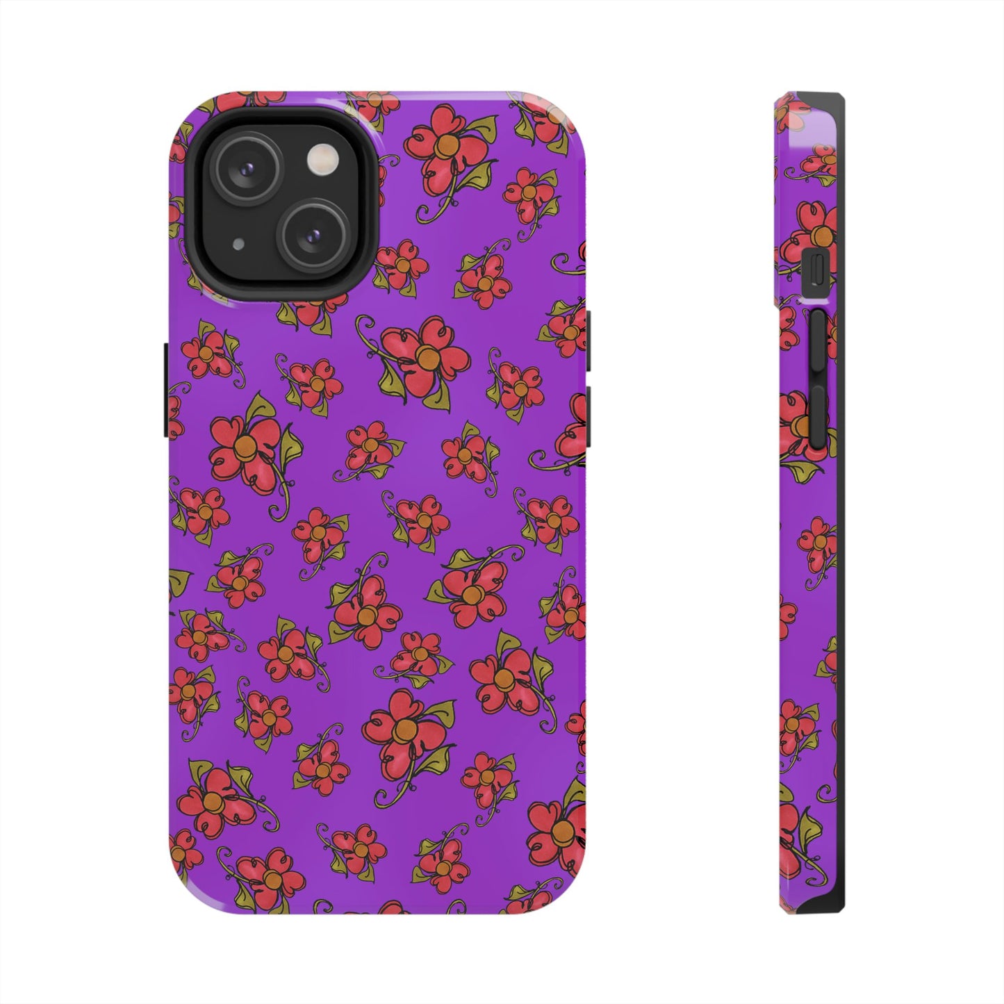 Daisy Caper Purple Phone Case
