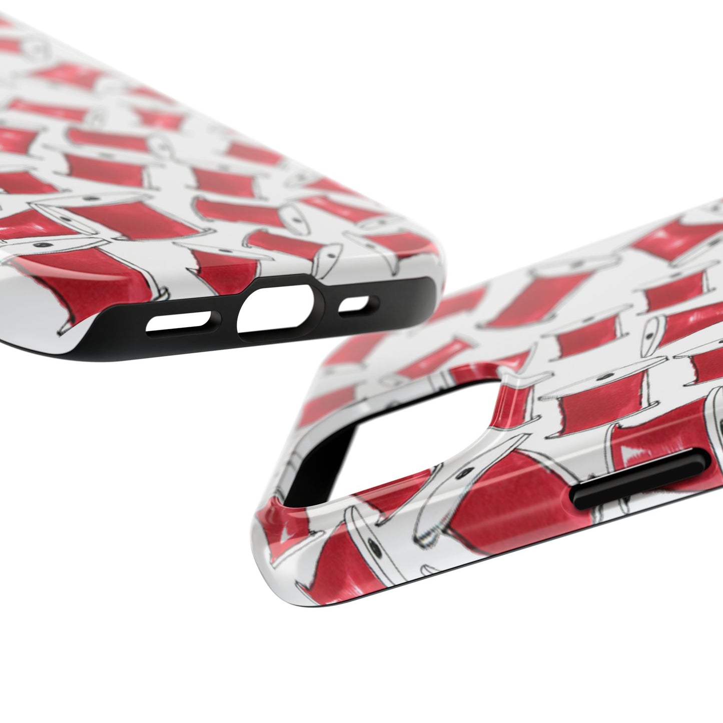 Red Thread White Phone Case