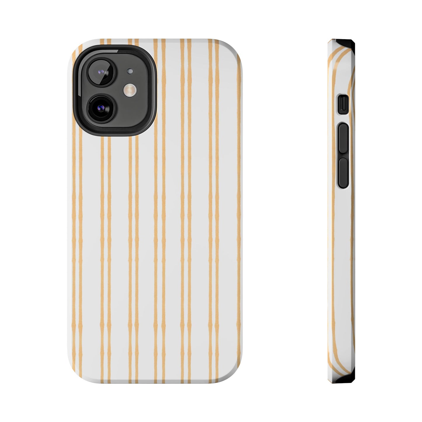 Double Stripe Yellow Phone Case