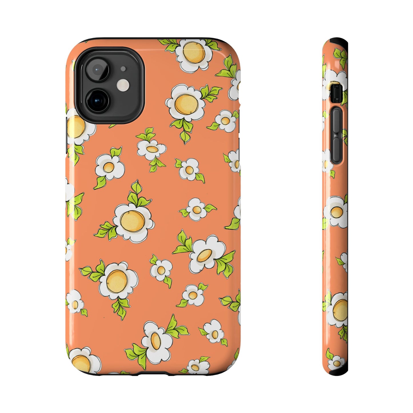 Daisy Love Orange Phone Case