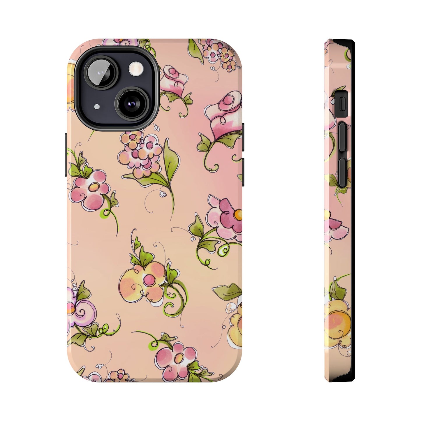 Flower Toss Sunrise Phone Case