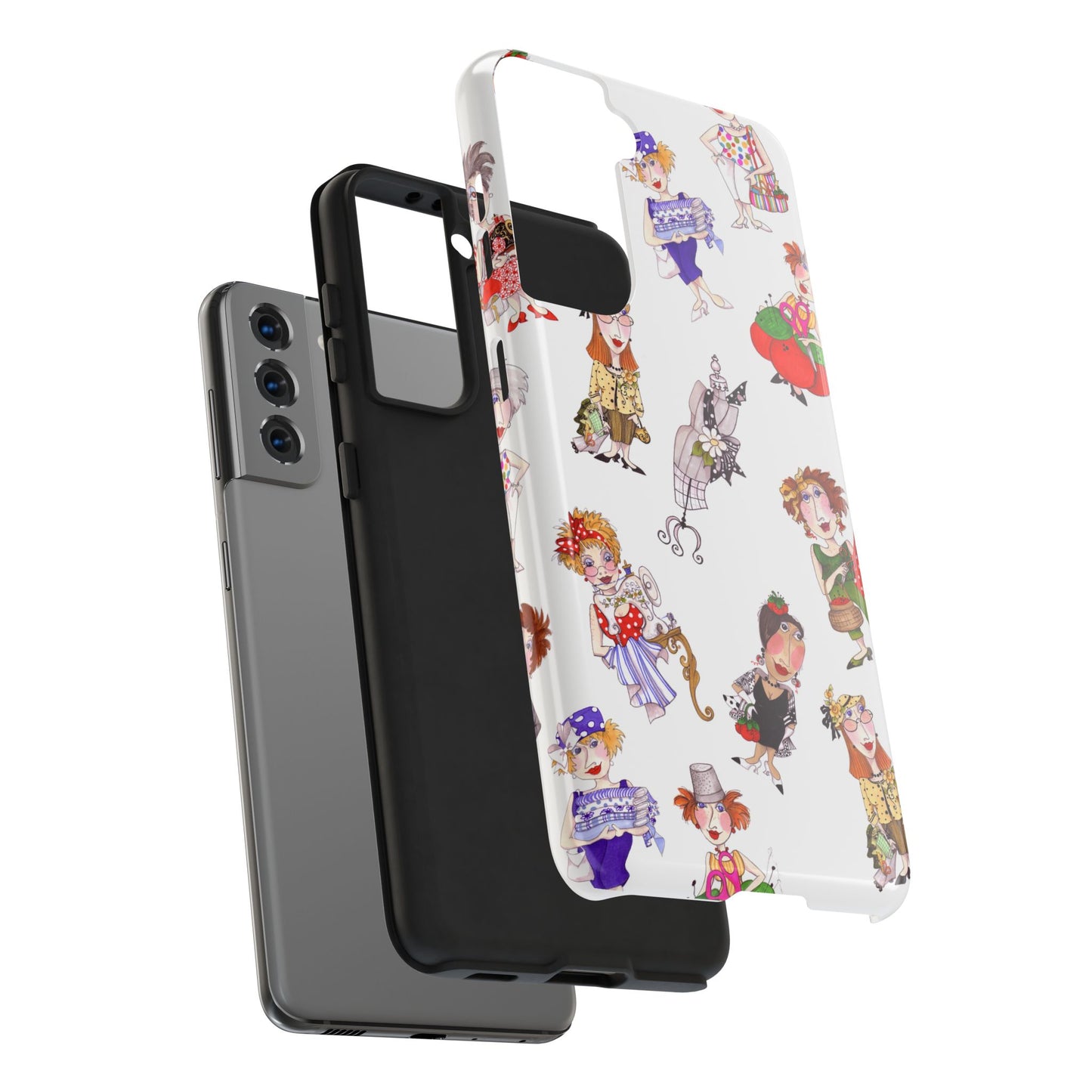 Sewphisticates White Phone Case