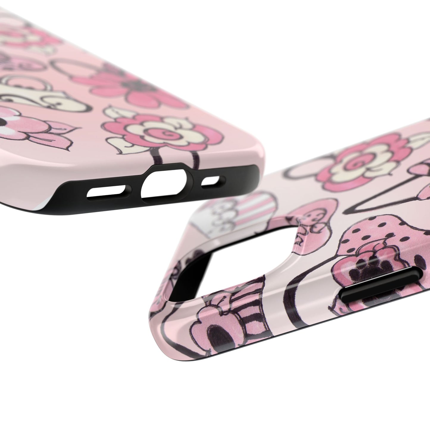 Cat Bags Pink Phone Case
