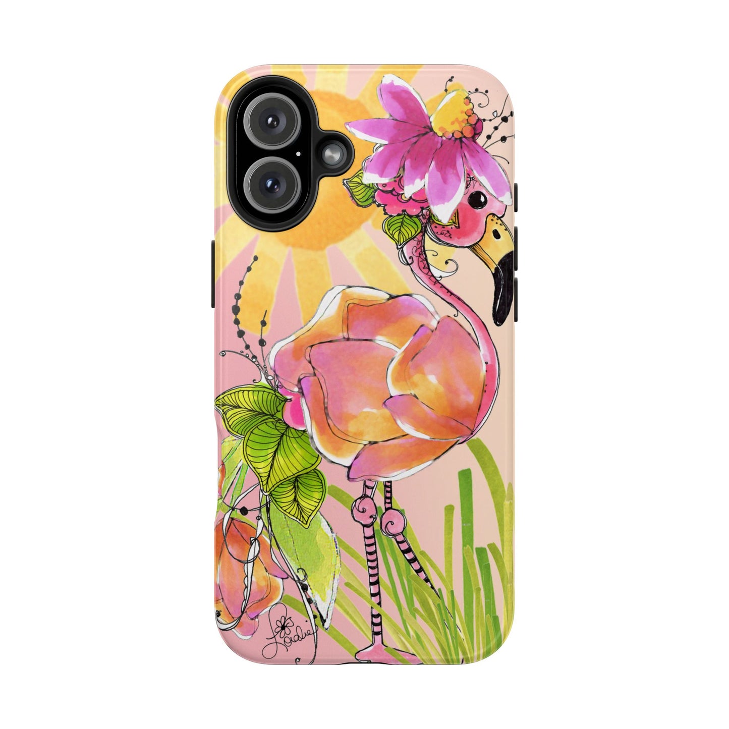 Pink Poultry Phone Case
