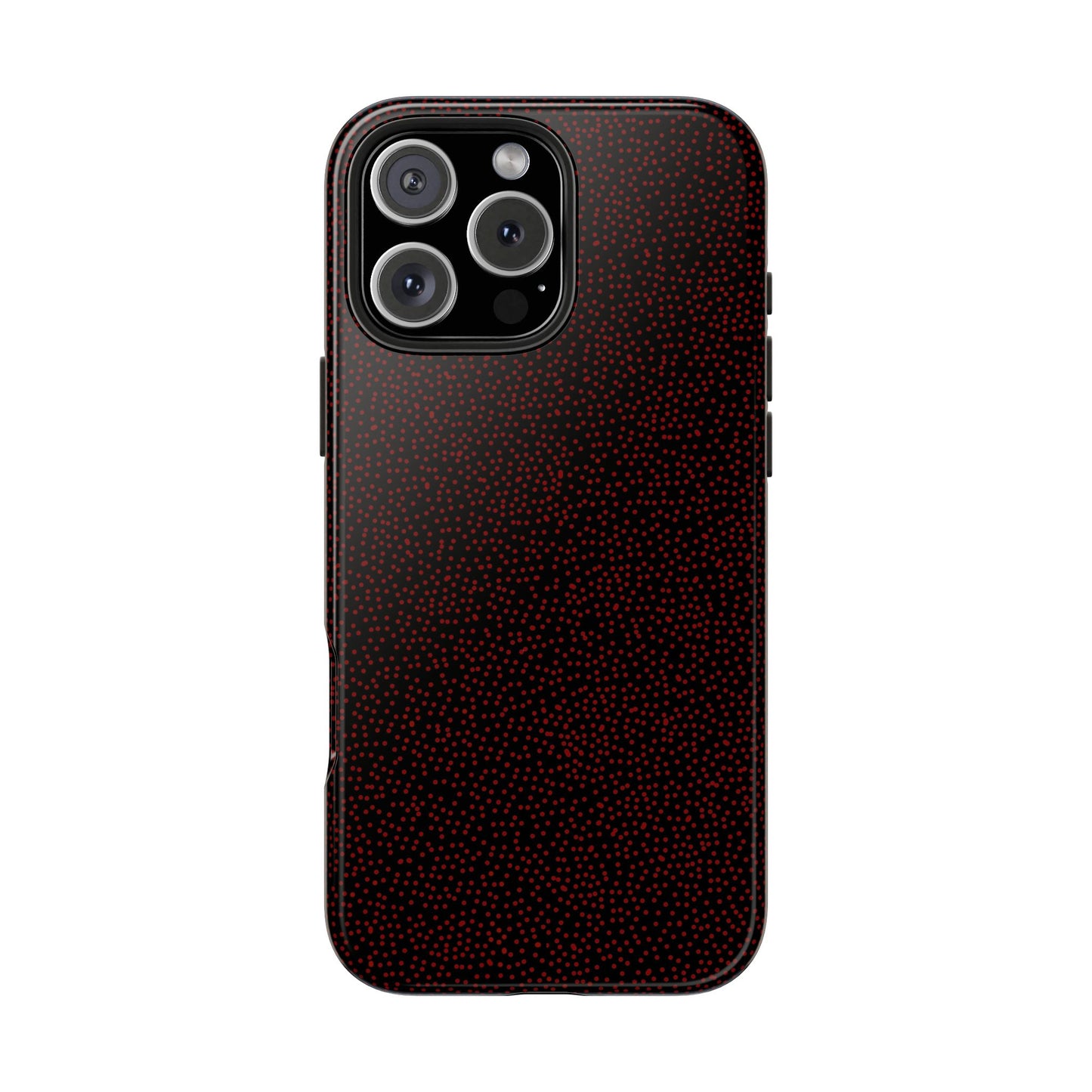 Mini Dot Black / Red Phone Case