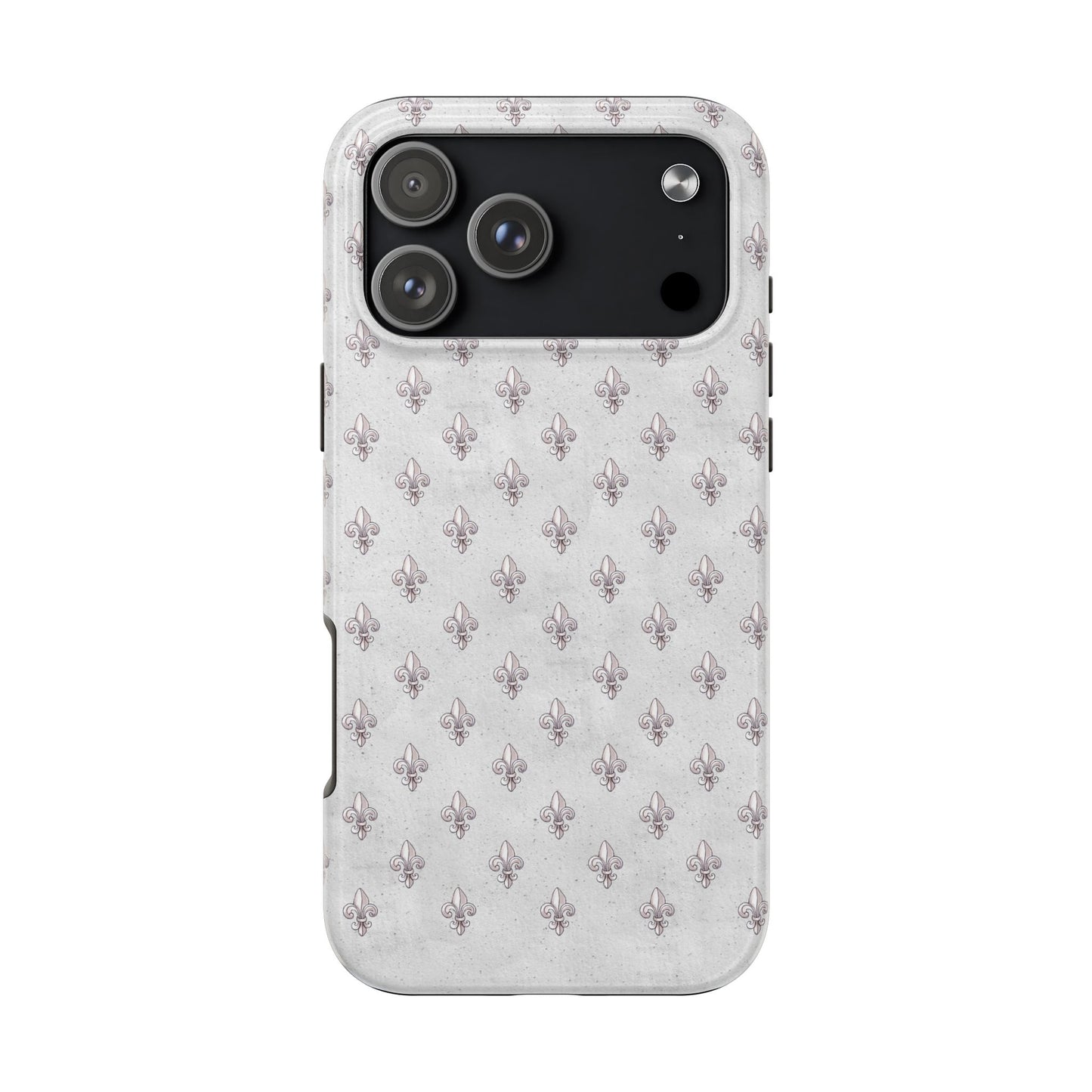 Fleurs Silver Phone Case
