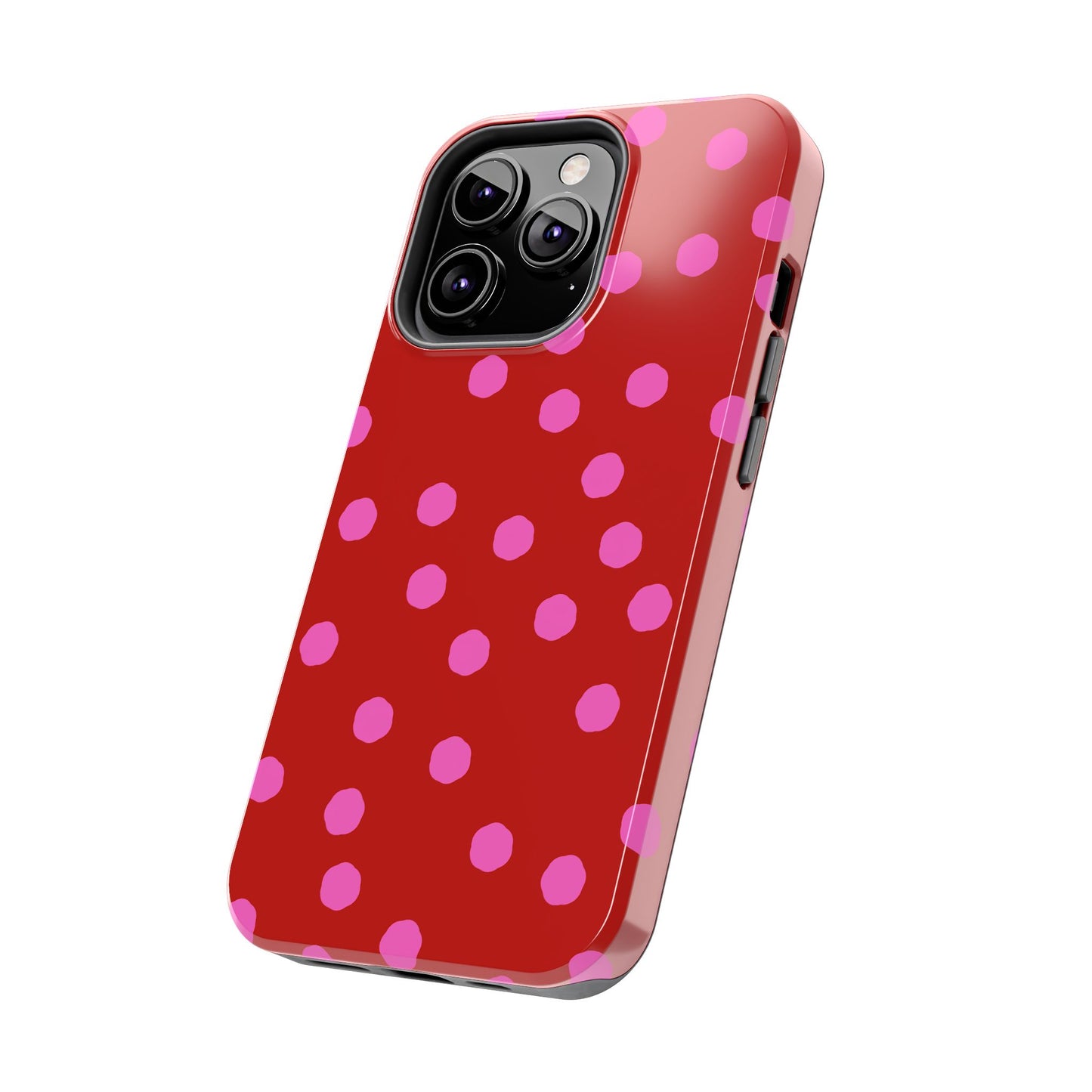 Jumbo Dots Red / Pink Phone Case