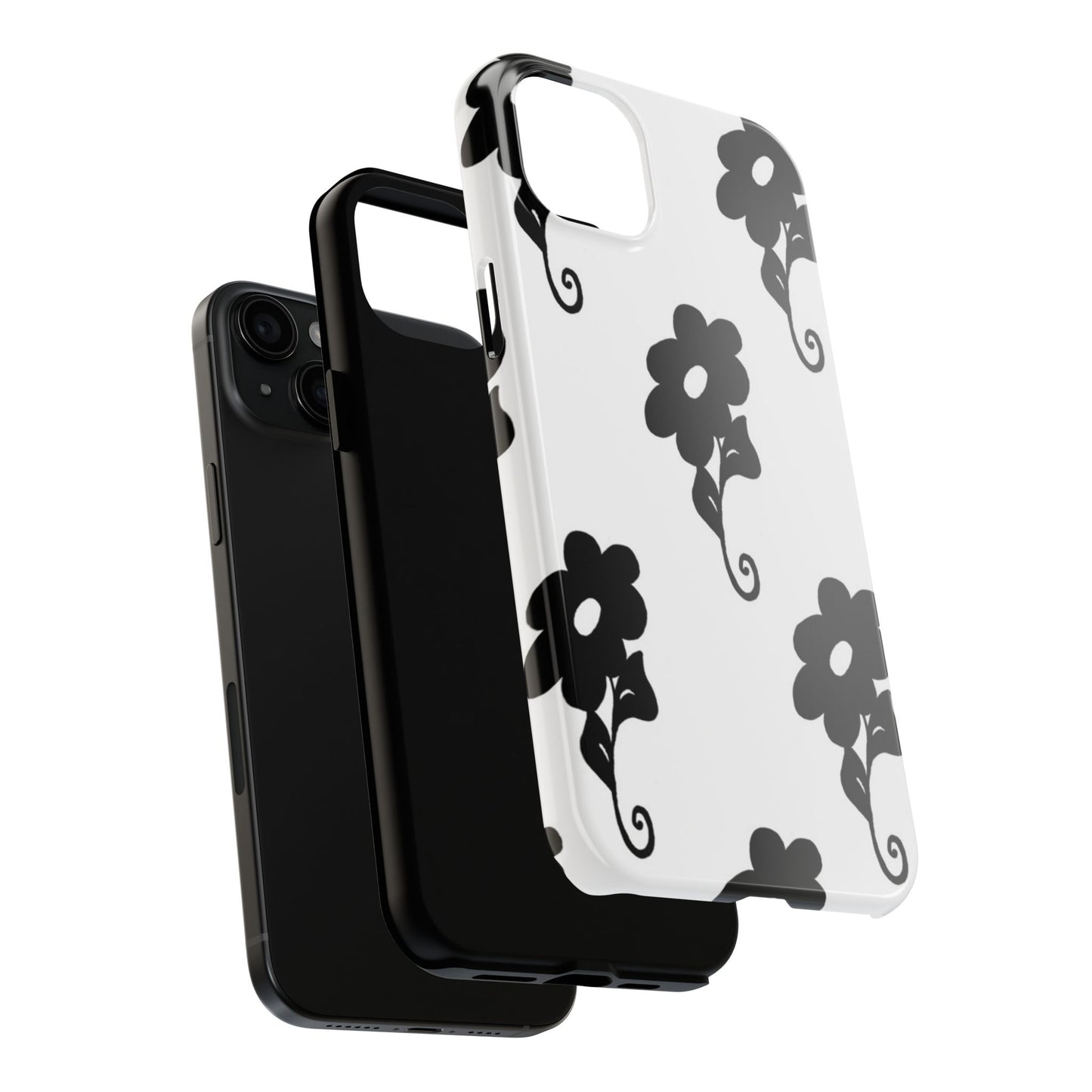 Daring Daisy White Phone Case
