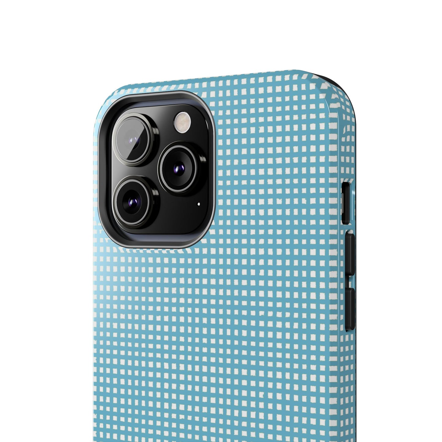 Chipper Check Turquoise Phone Case