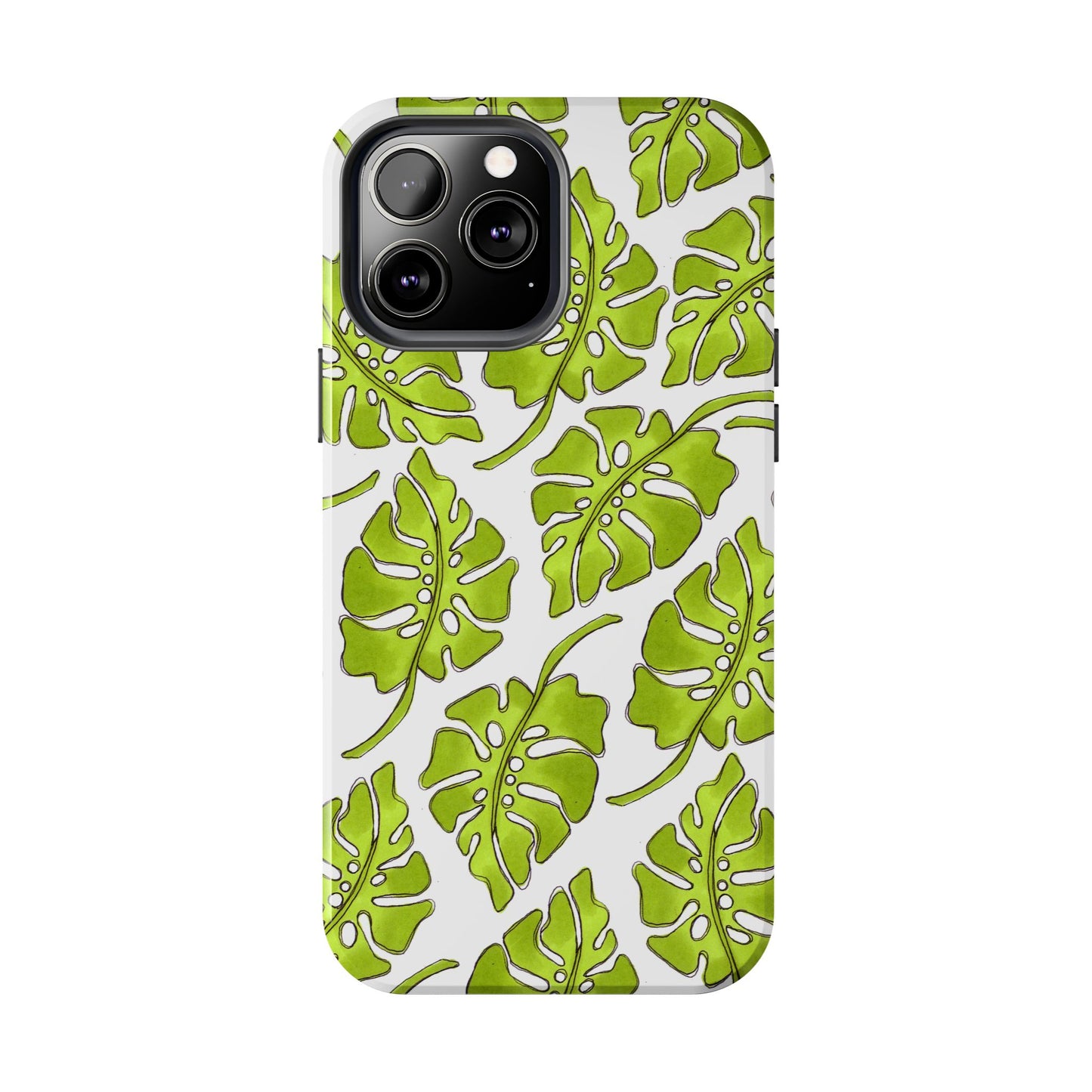 Big Leaf White Phone Case