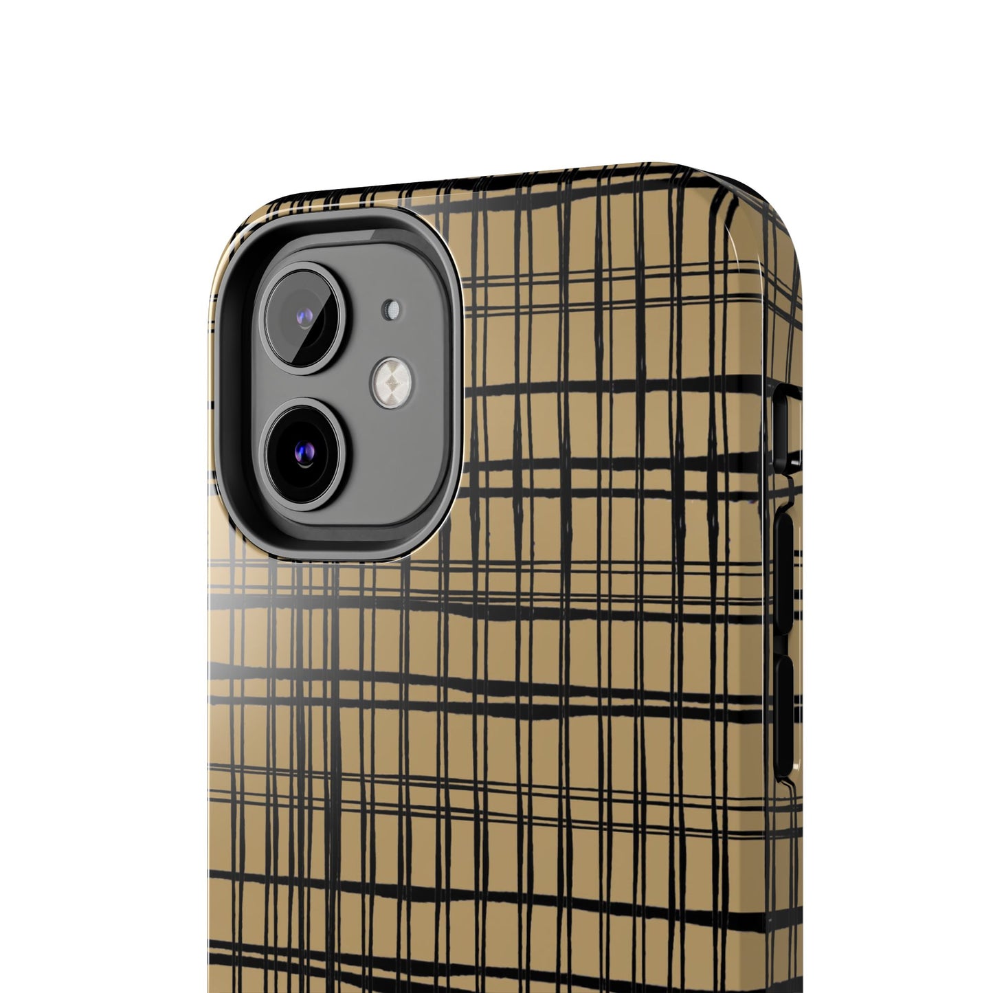 Doggie Fence Tan Phone Case