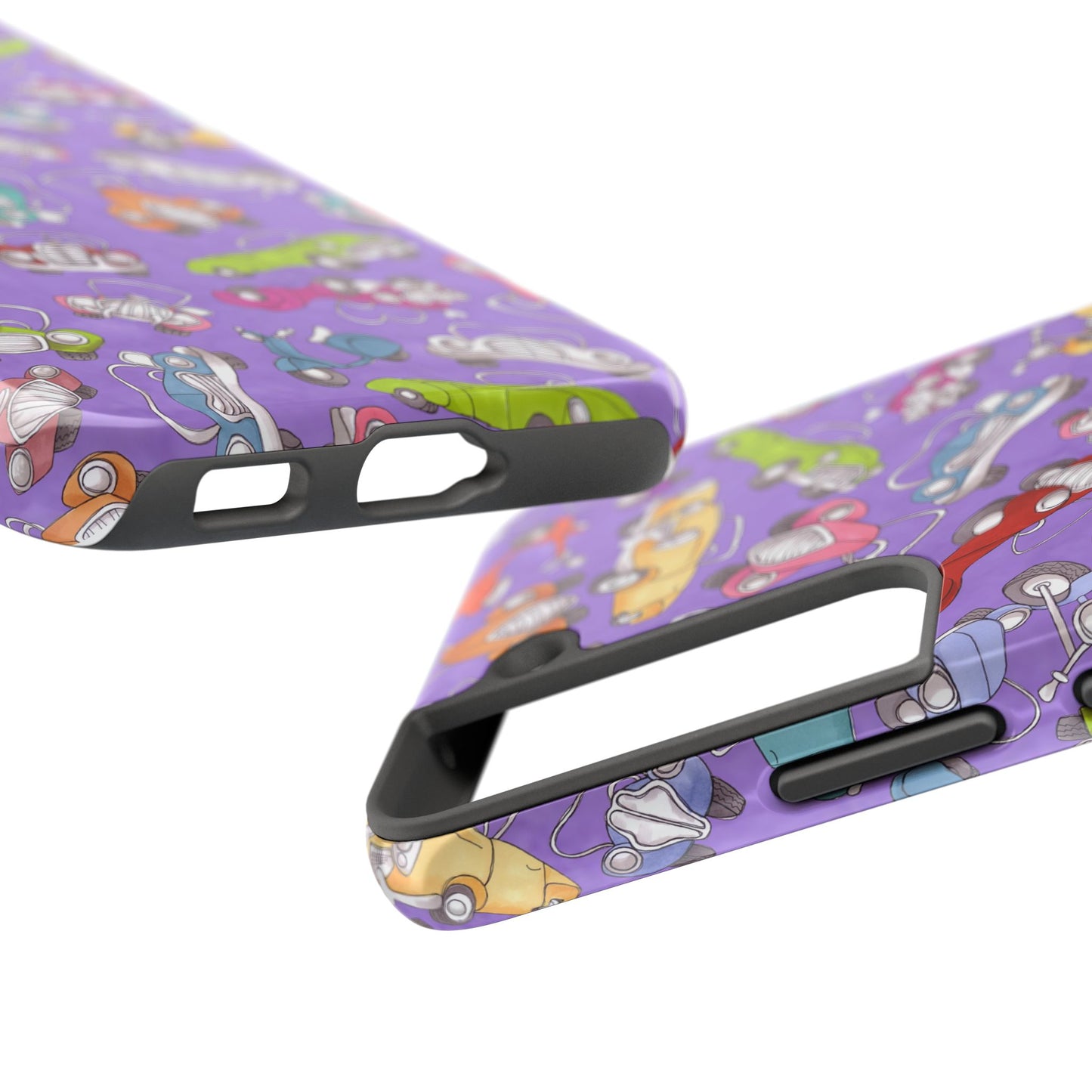 Pile Up Purple Phone Case
