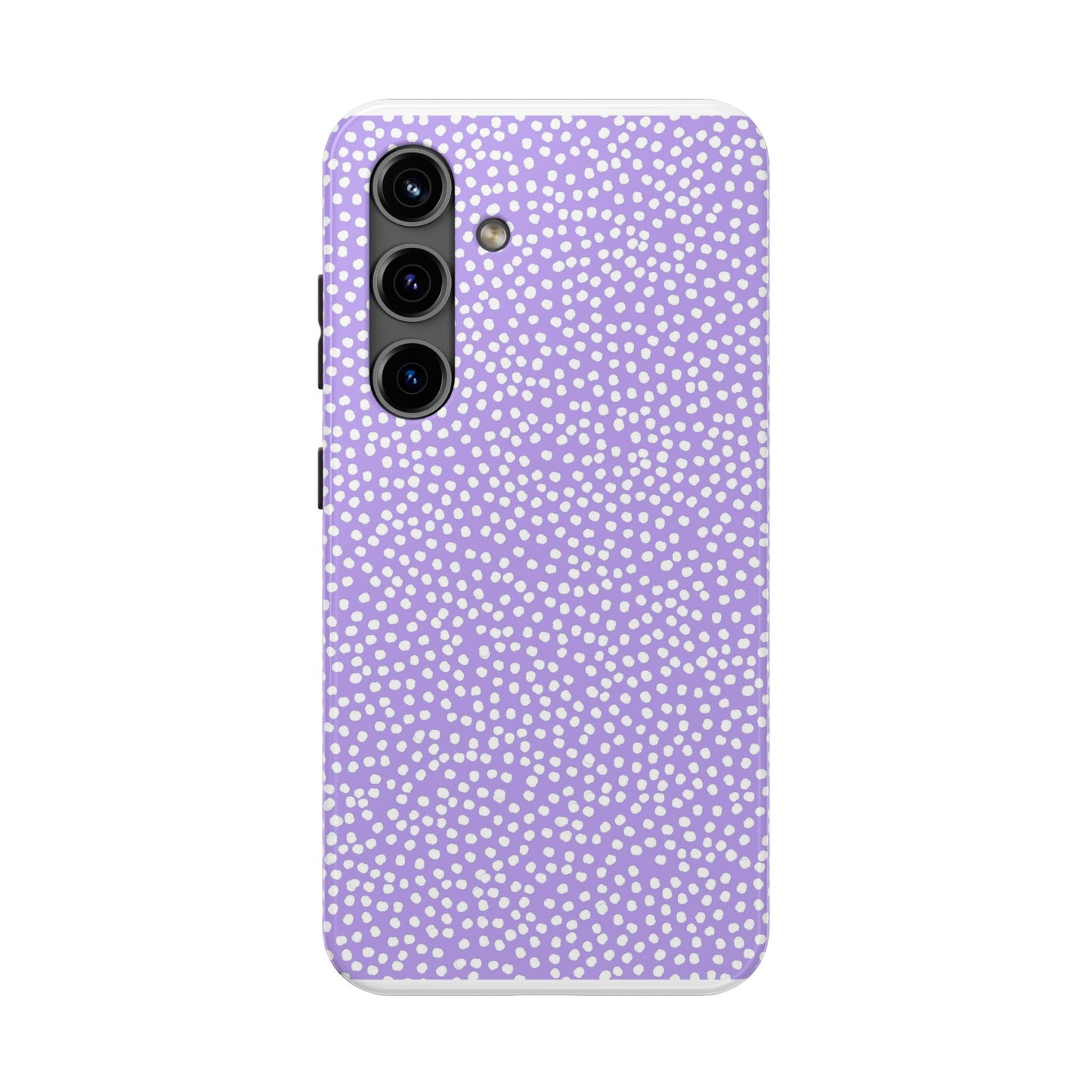 Bitty Dots Lilac / White Phone Case