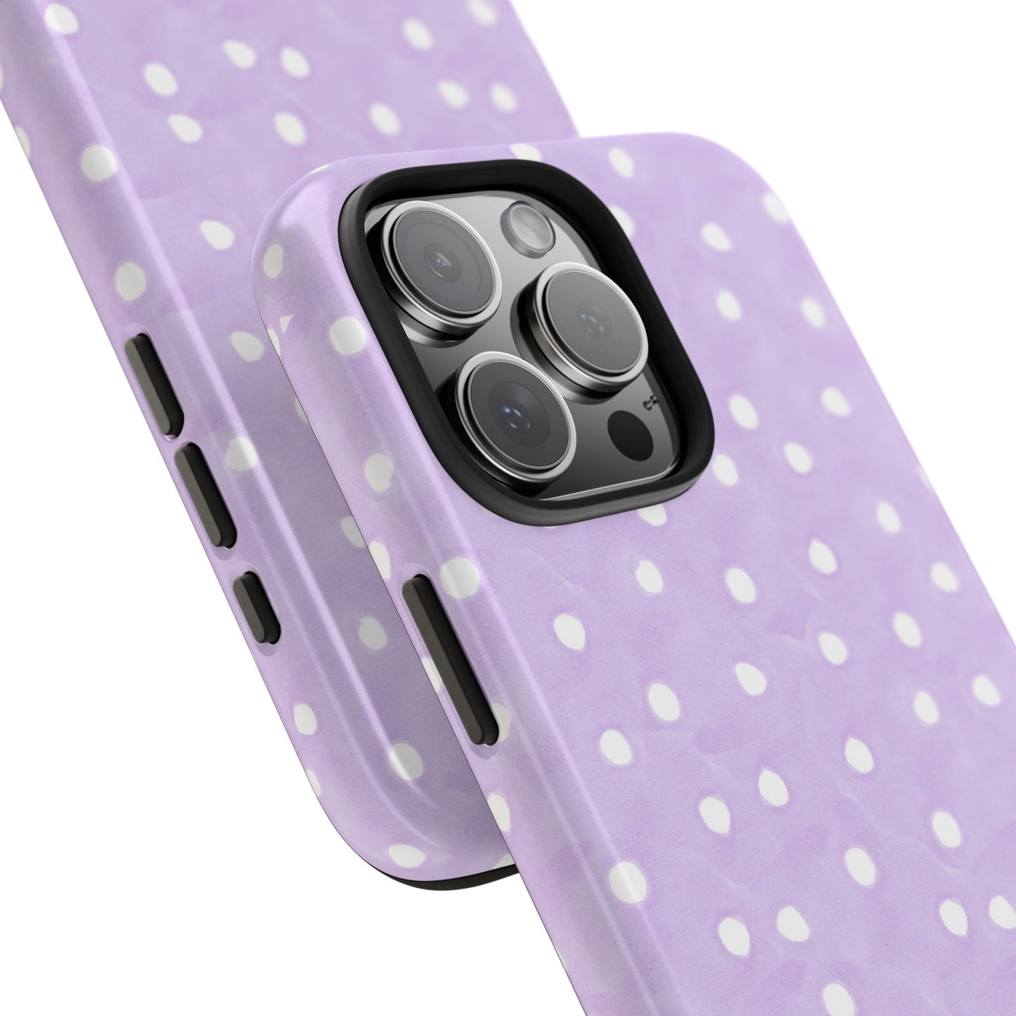 Space Dots Lilac / White Phone Case
