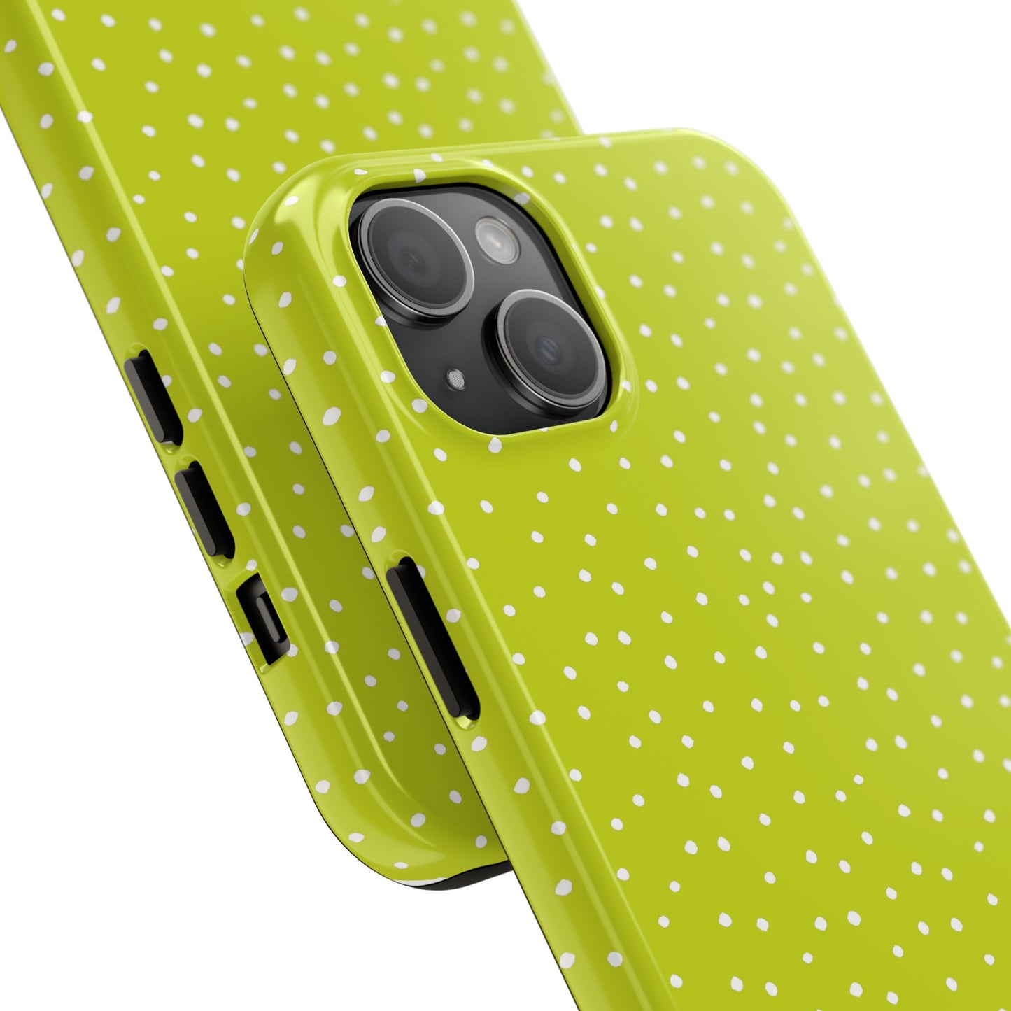 Dinky Dots Lime / White Phone Case