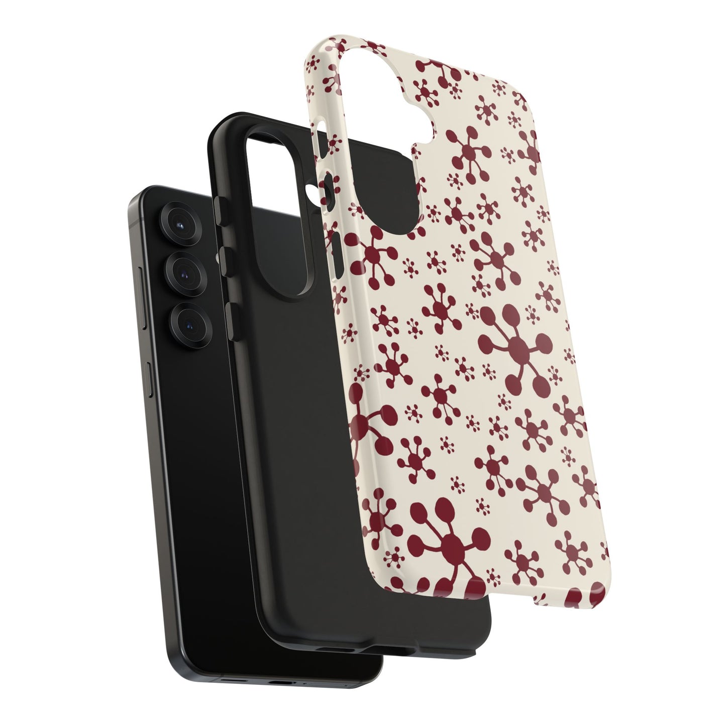 Jacks Ivory / Red Phone Case