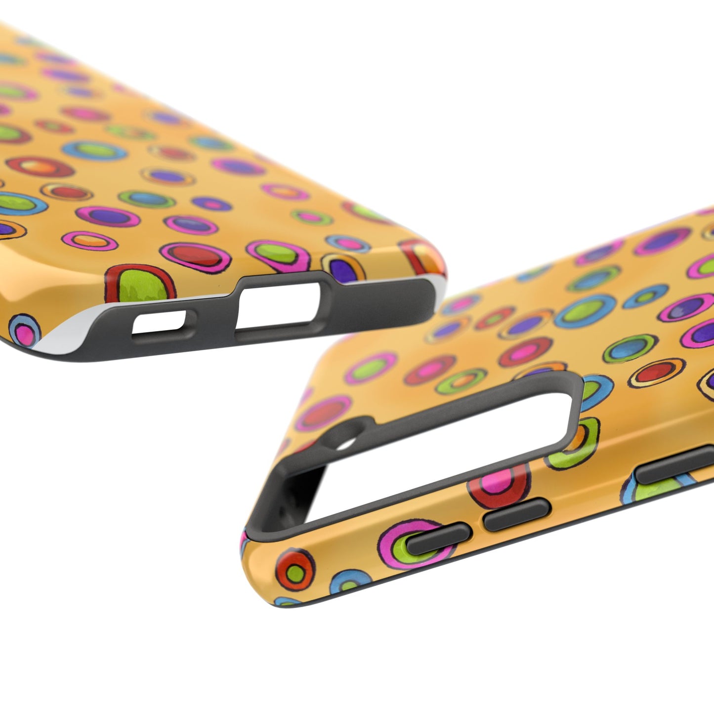 Dopey Dots Yellow Phone Case