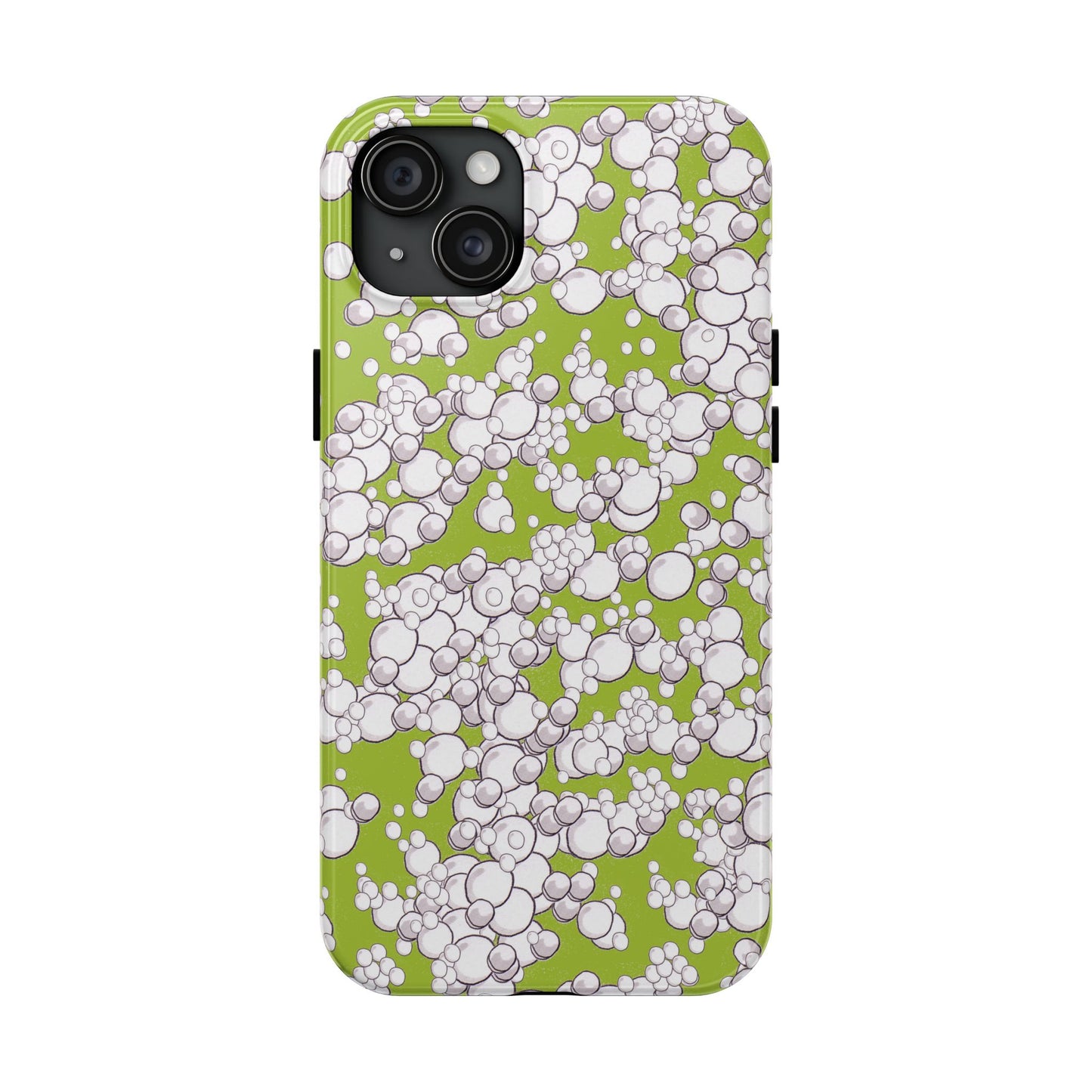Bubble Dots Green Phone Case
