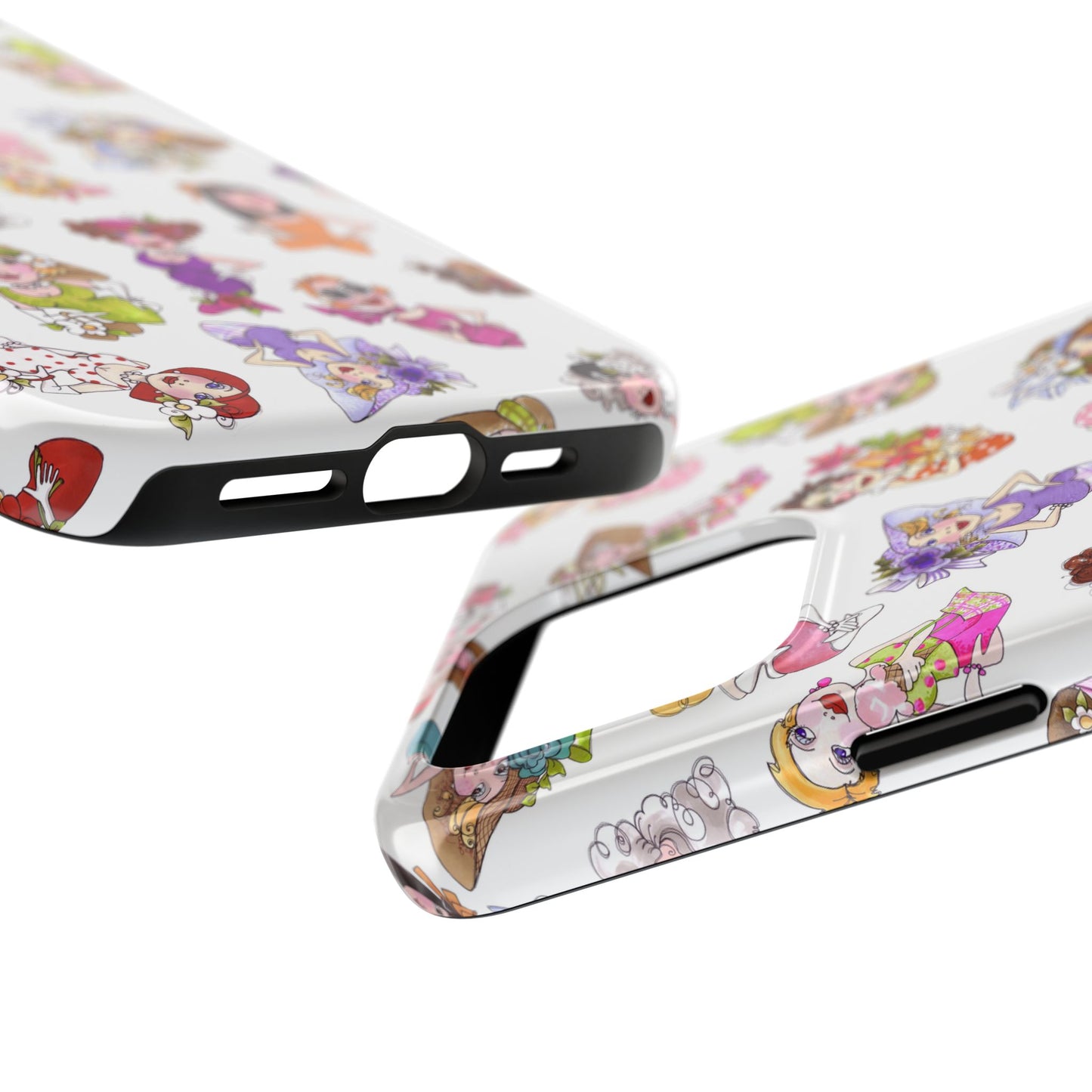 Fast Women Tossed White Phone Case