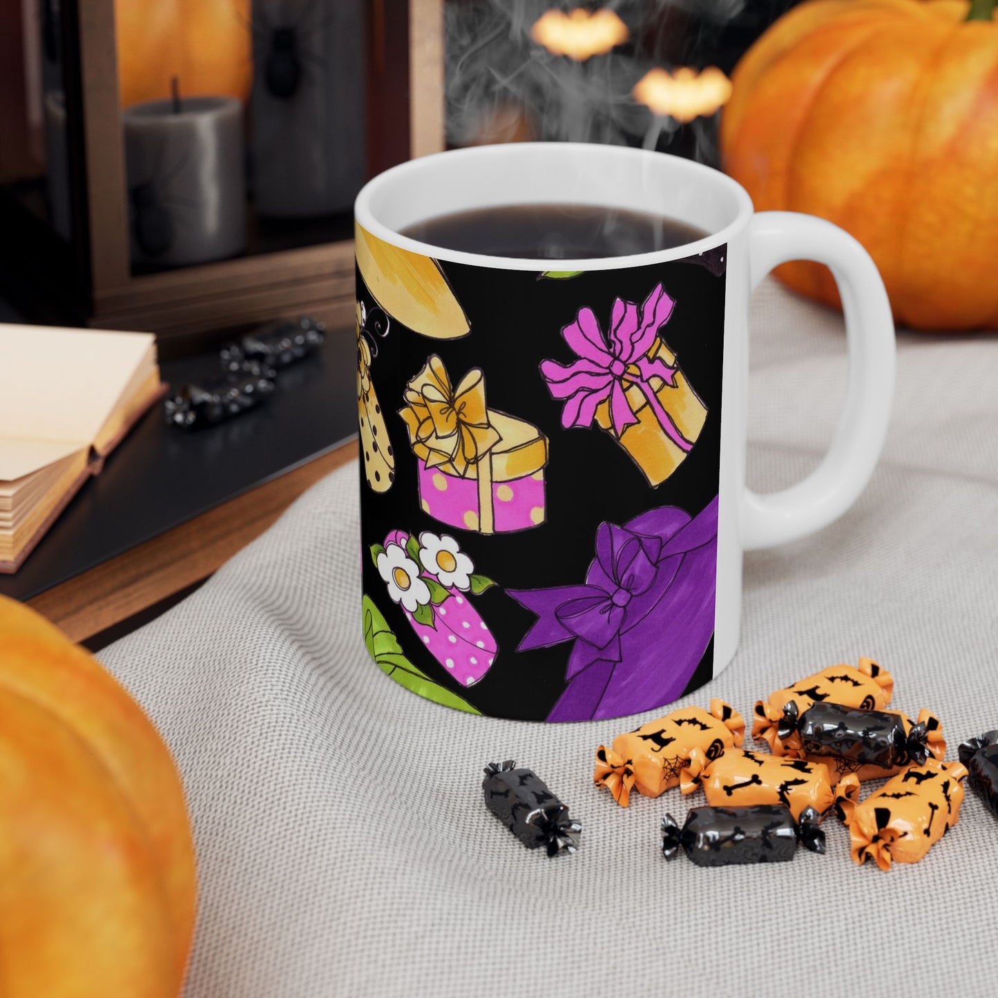 Accessories Tossed Black Cup