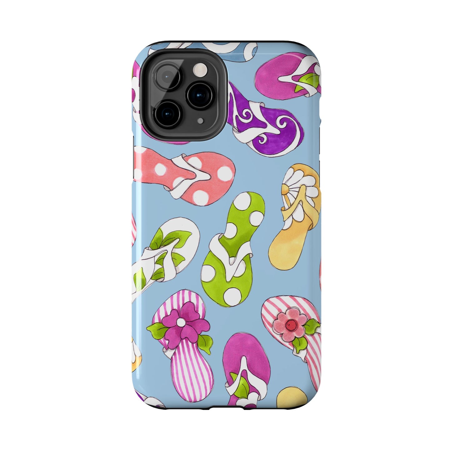Flip Flops Blue Phone Case