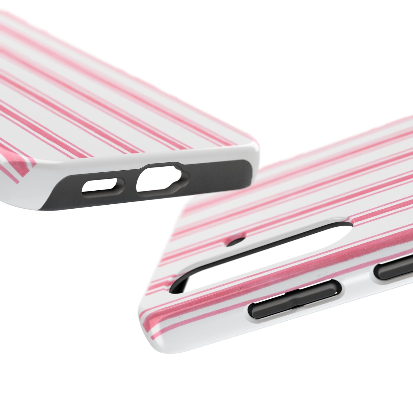 Awning Stripe Pink Phone Case