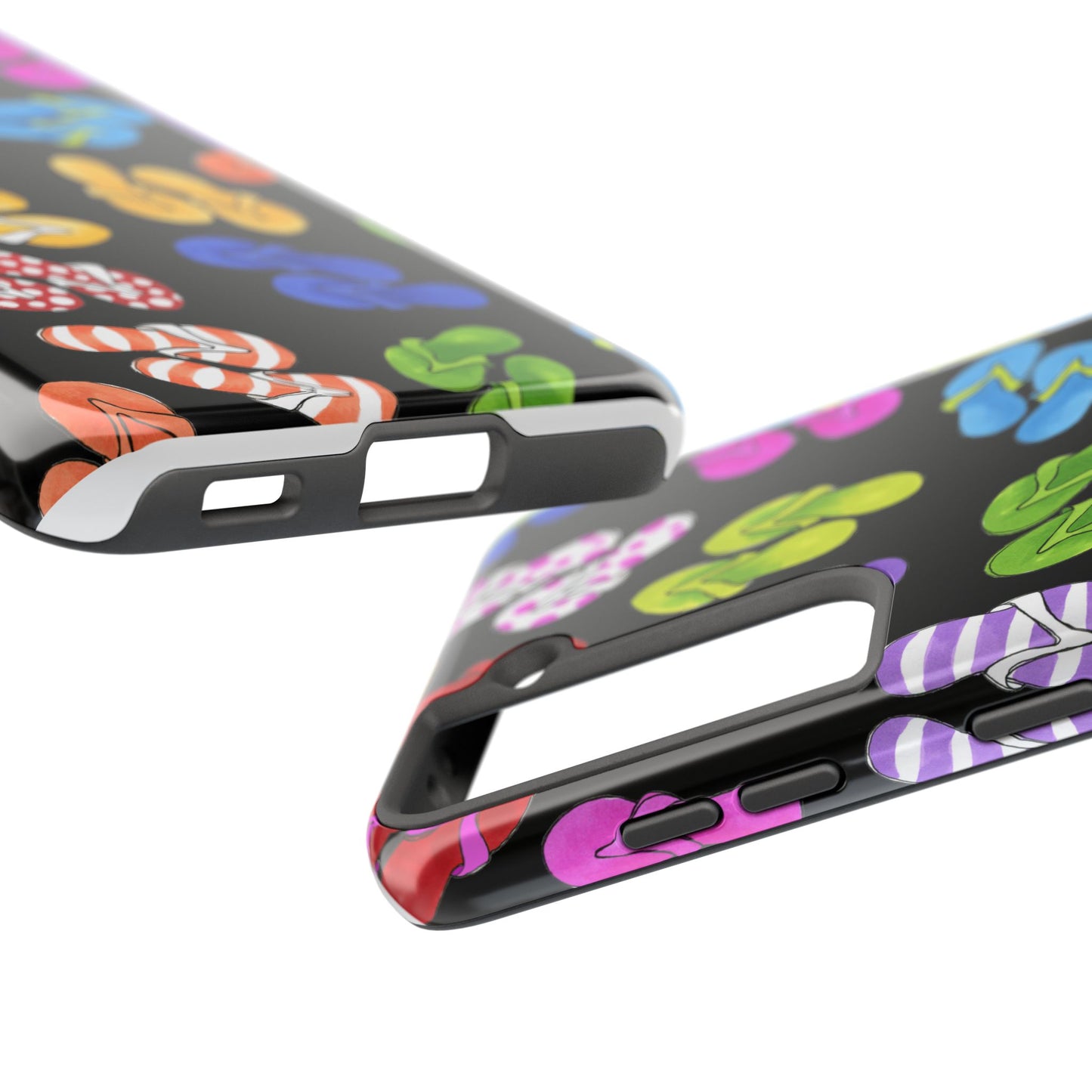 Fun Flops Black Phone Case