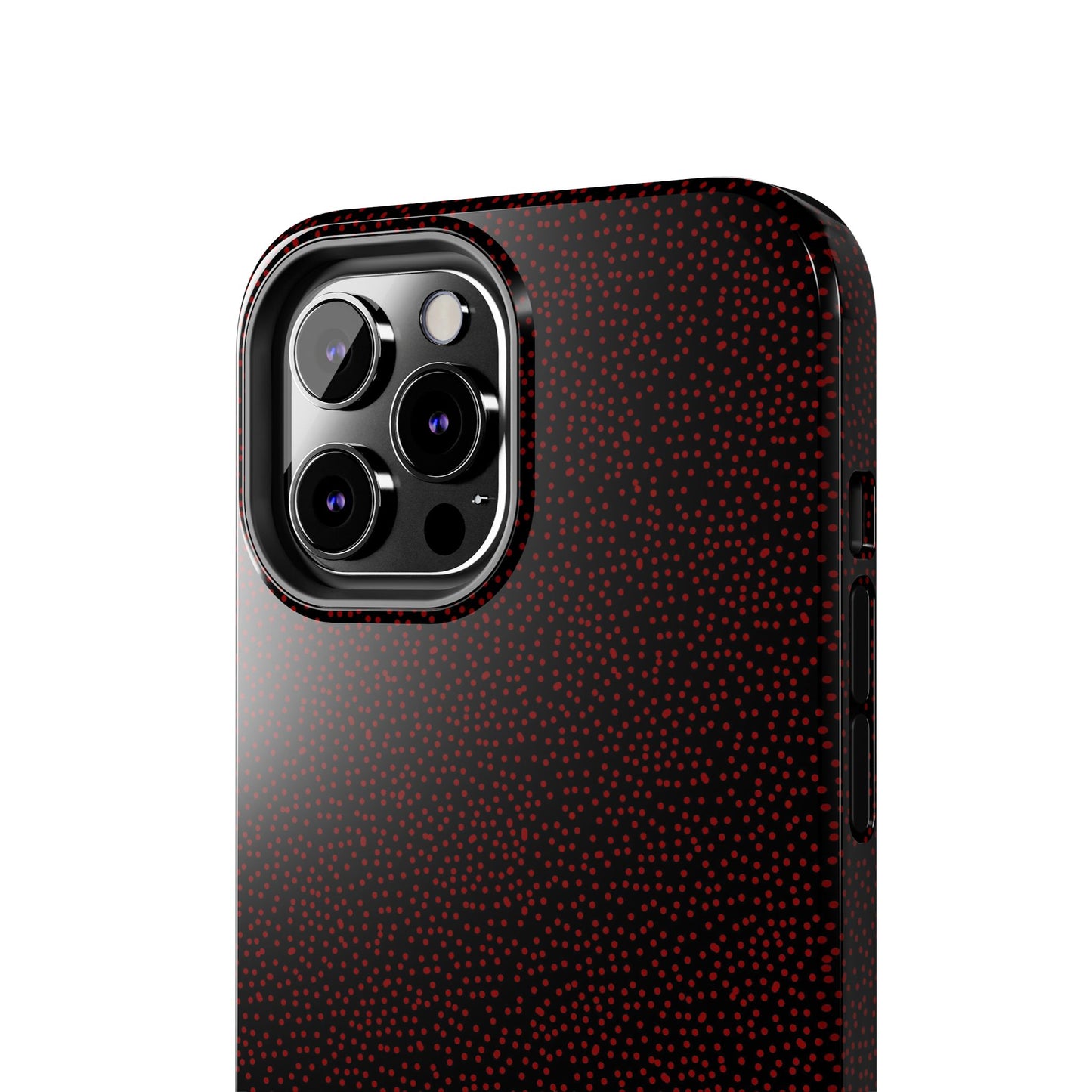 Mini Dot Black / Red Phone Case