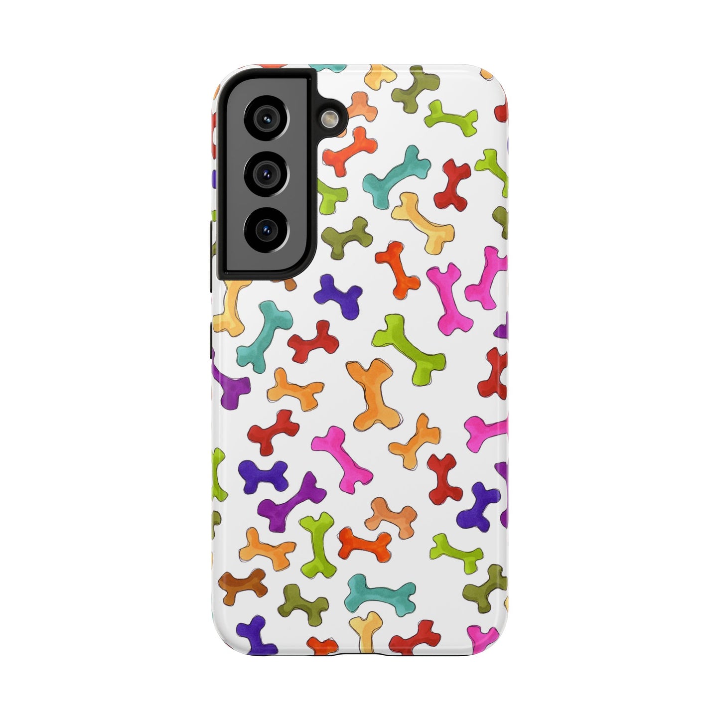 Happy Bones White Phone Case
