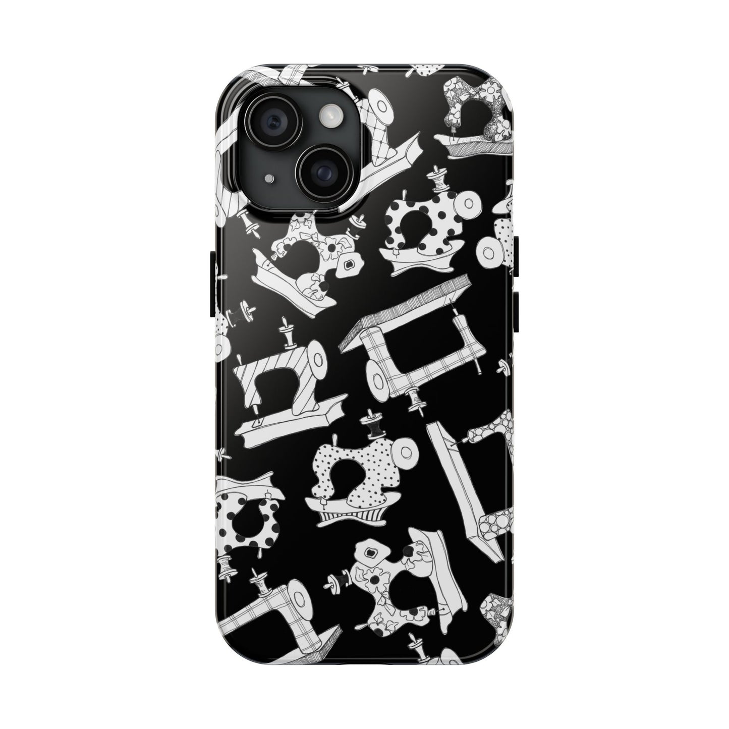 Sew Essential Black Phone Case