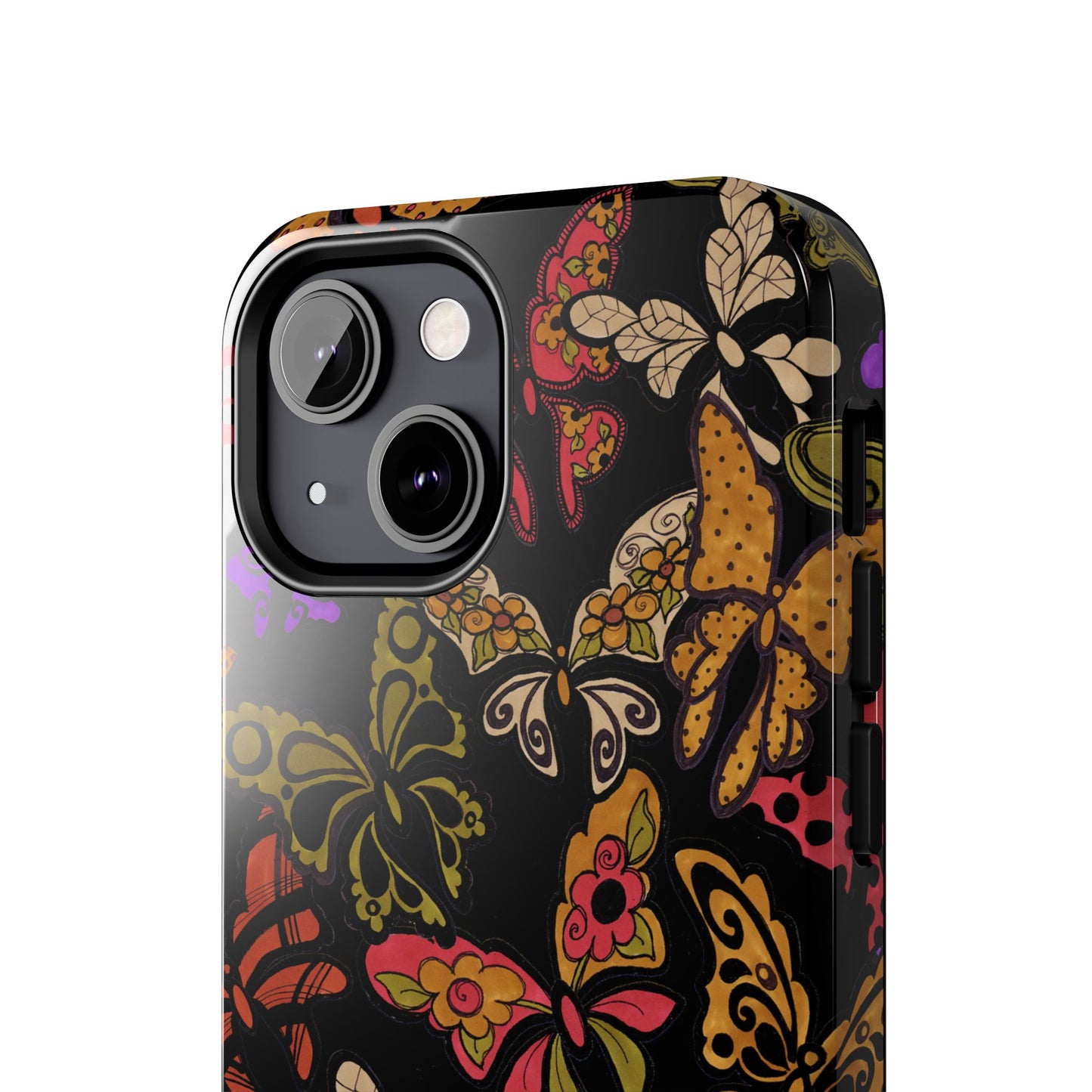 Flighty Black Phone Case