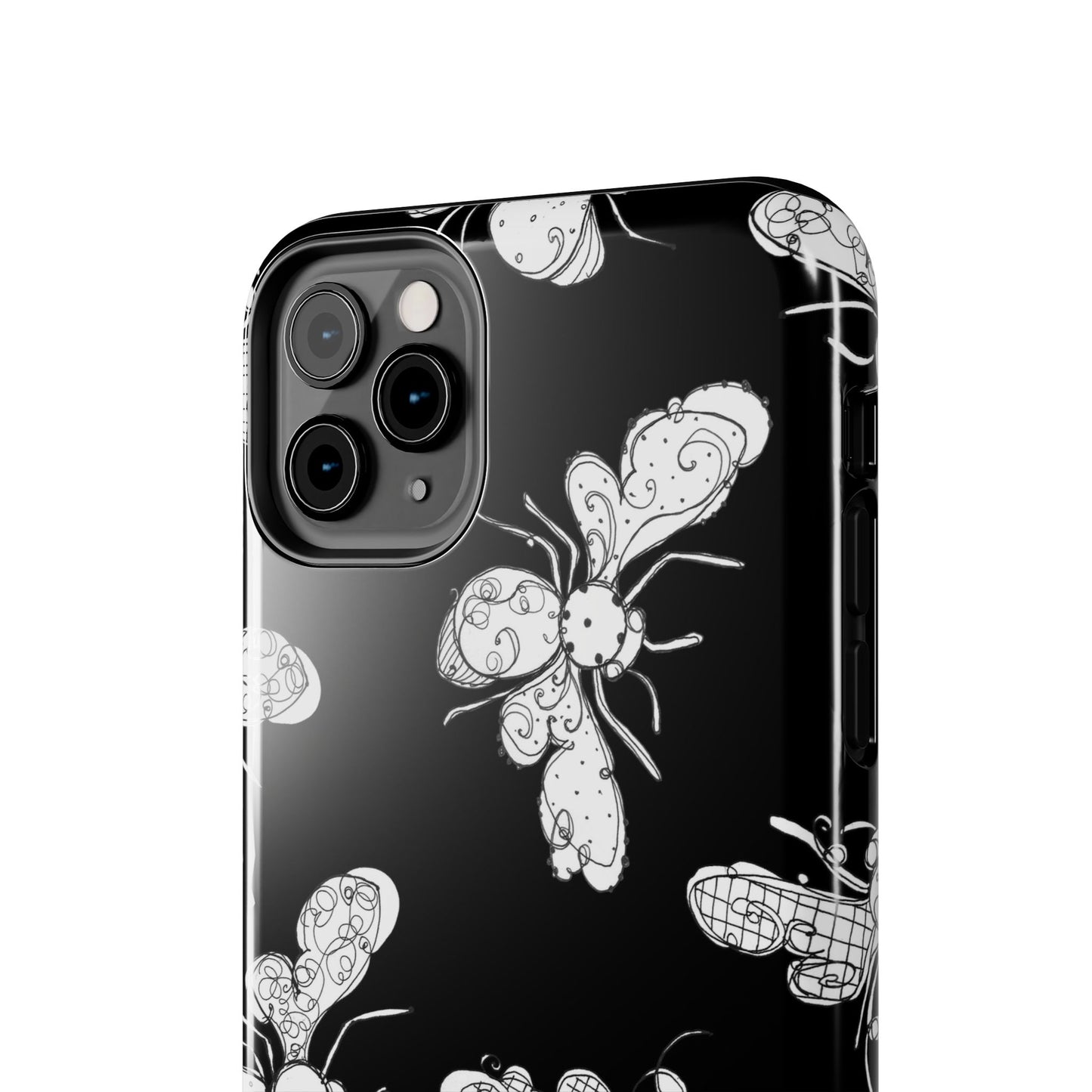 Busy Bee Black Phone Case