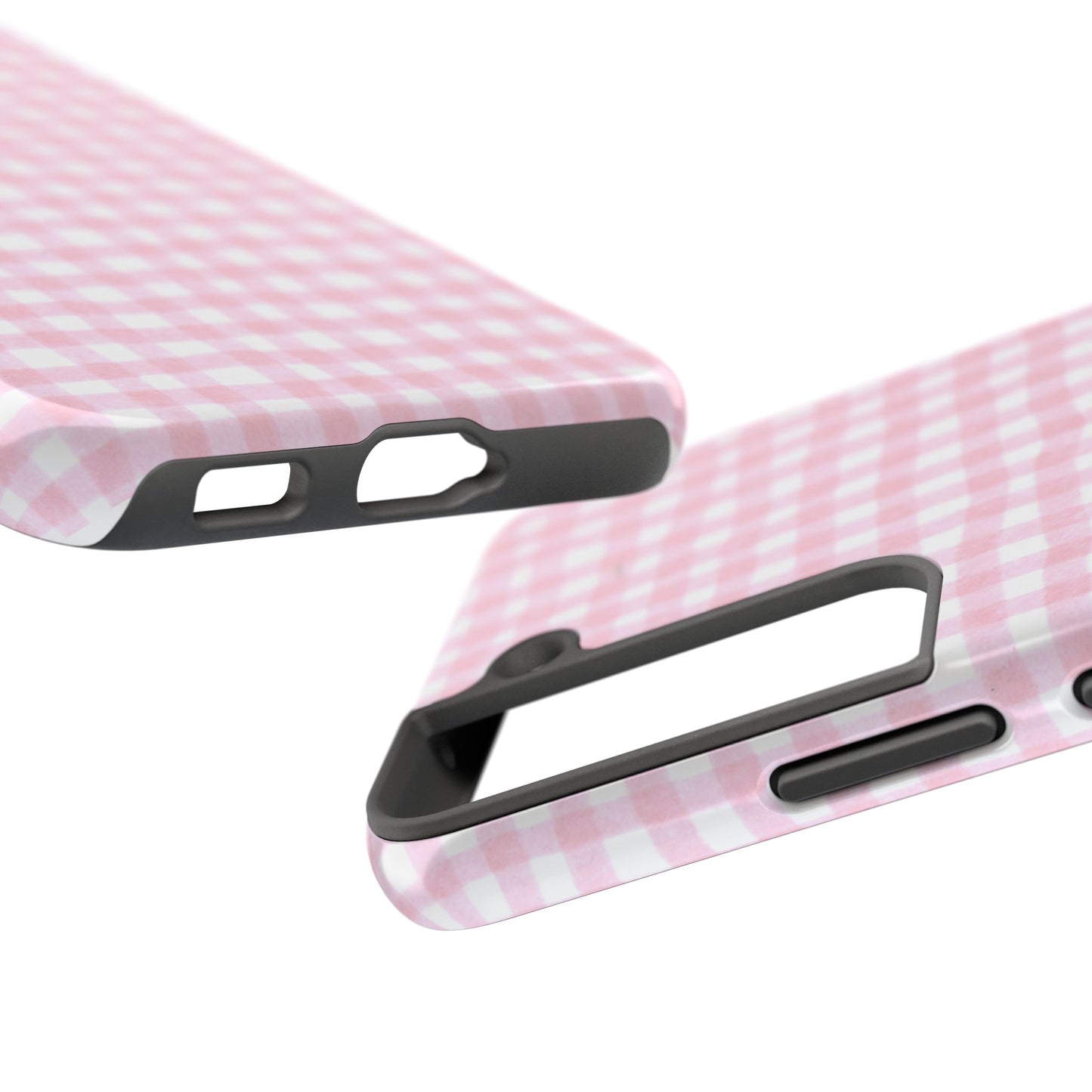 Wonky Chipper Check Pink Phone Case