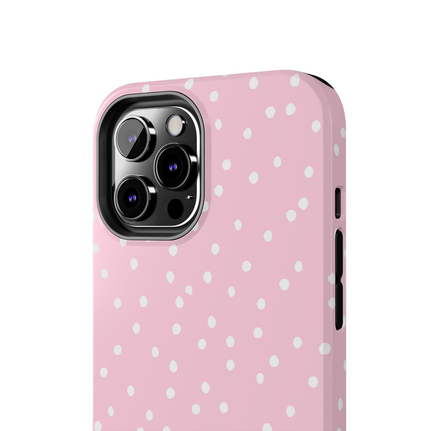 Space Dots Pink / White Phone Case