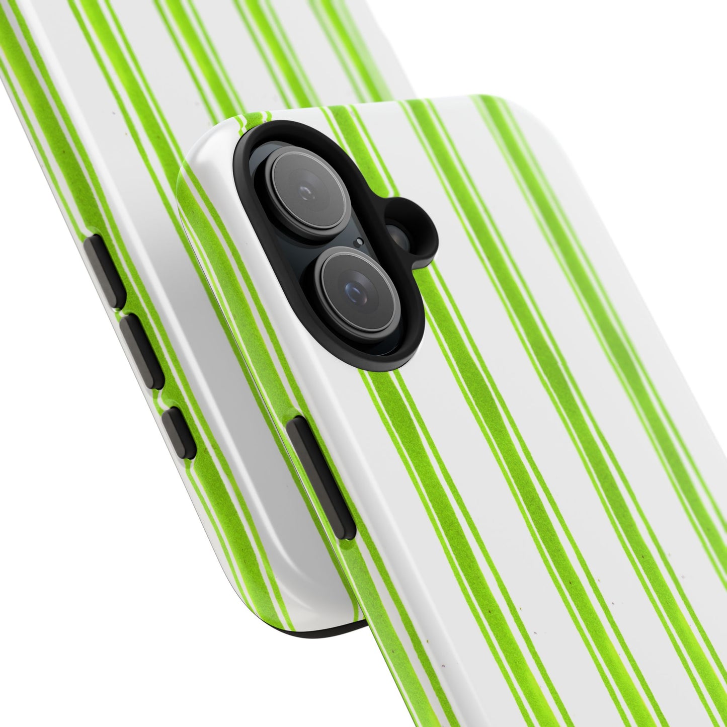 Awning Stripe Lime Phone Case
