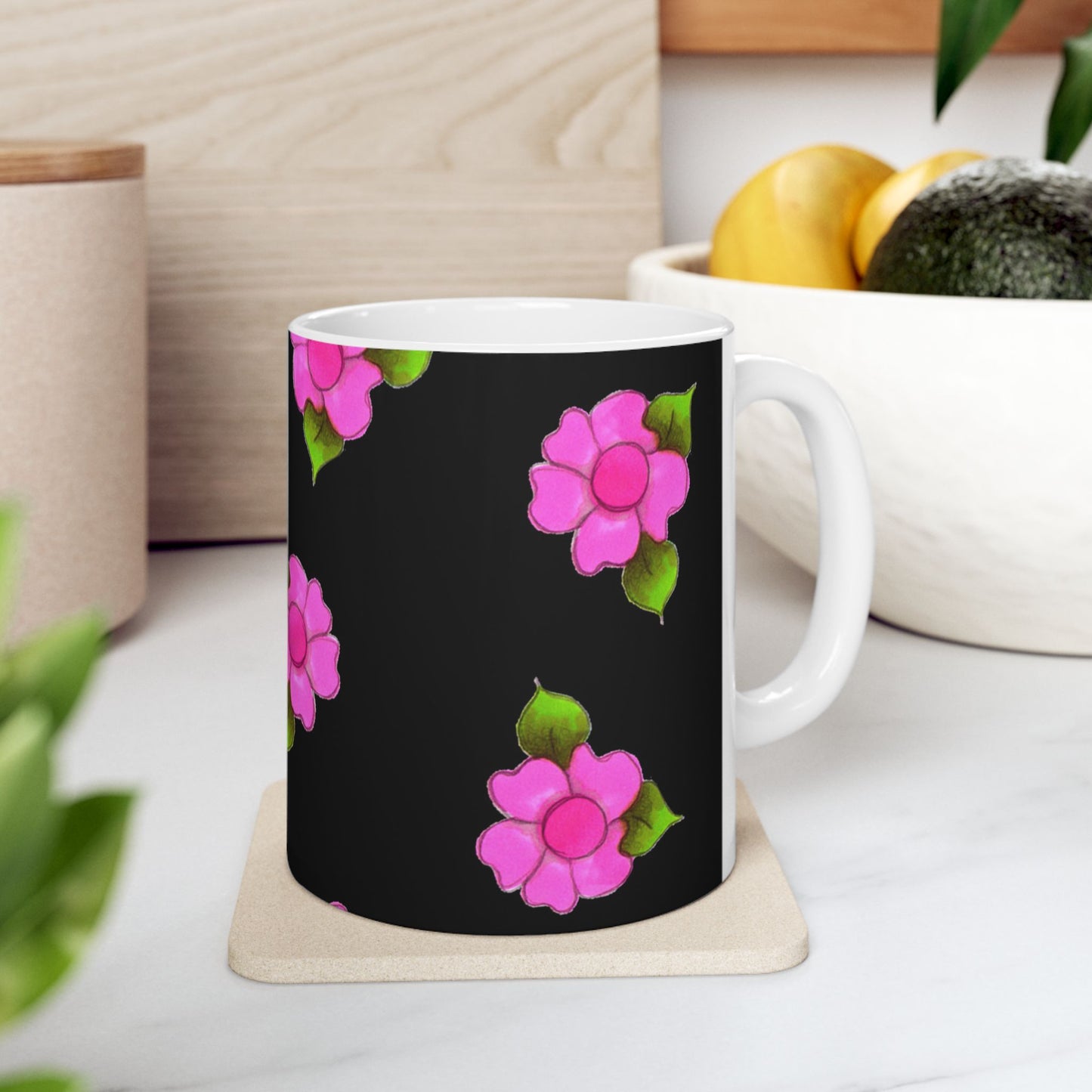 Daisies Cerise Cup