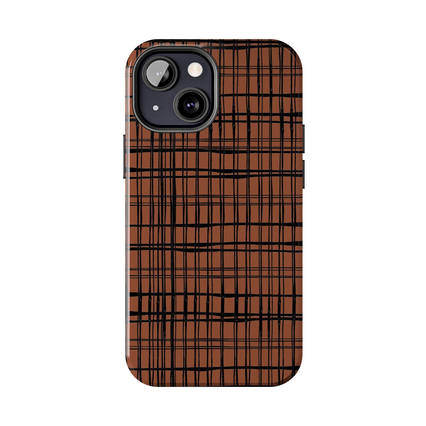 Doggie Fence Rust Phone Case