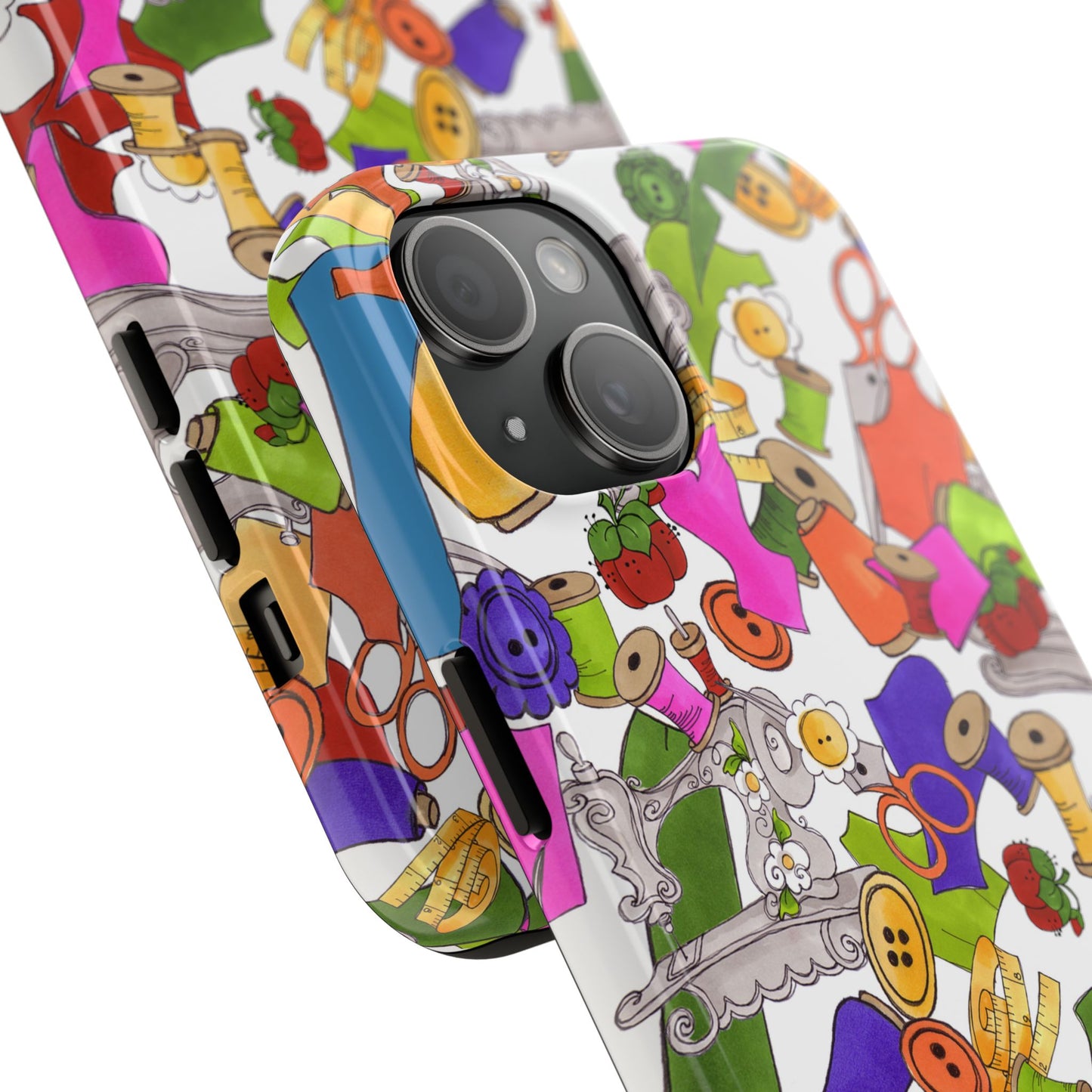 Kaleidasew White Phone Case